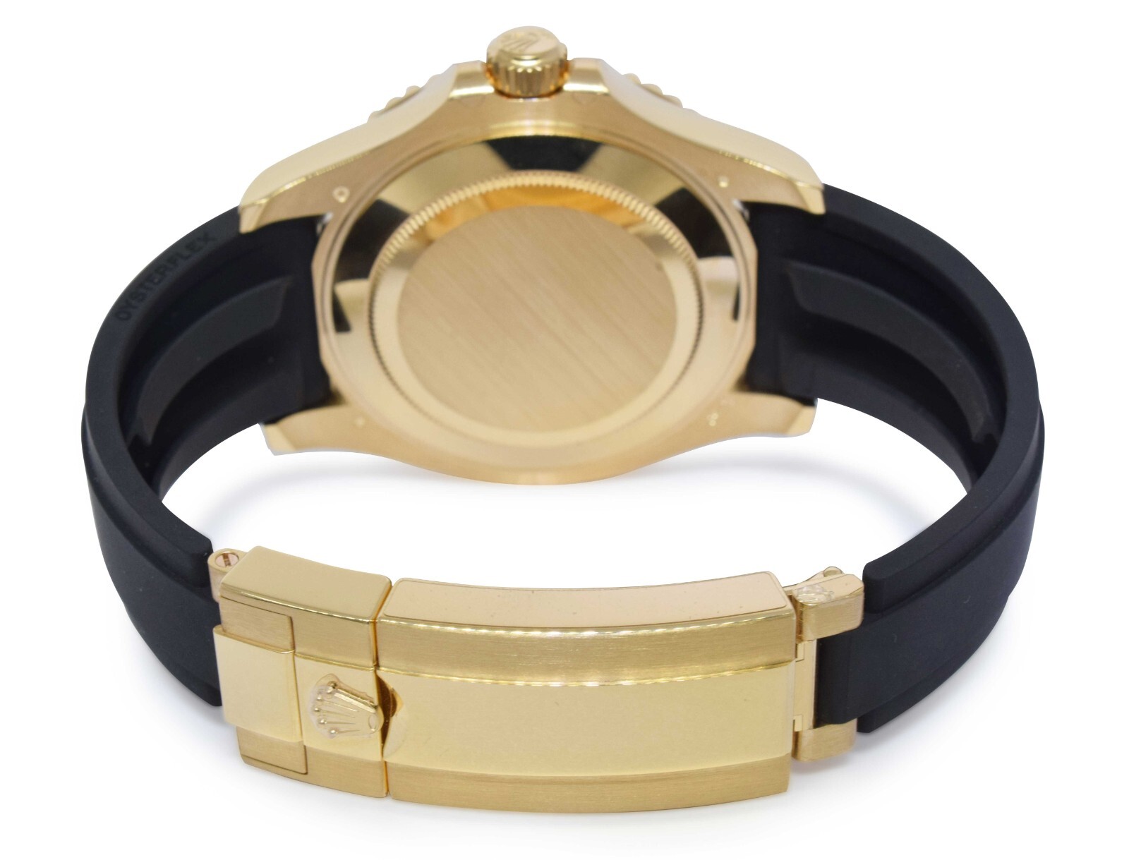 Rolex Yacht-Master 42 18k Yellow Gold Mens Oysterflex Watch B/P '22 226658