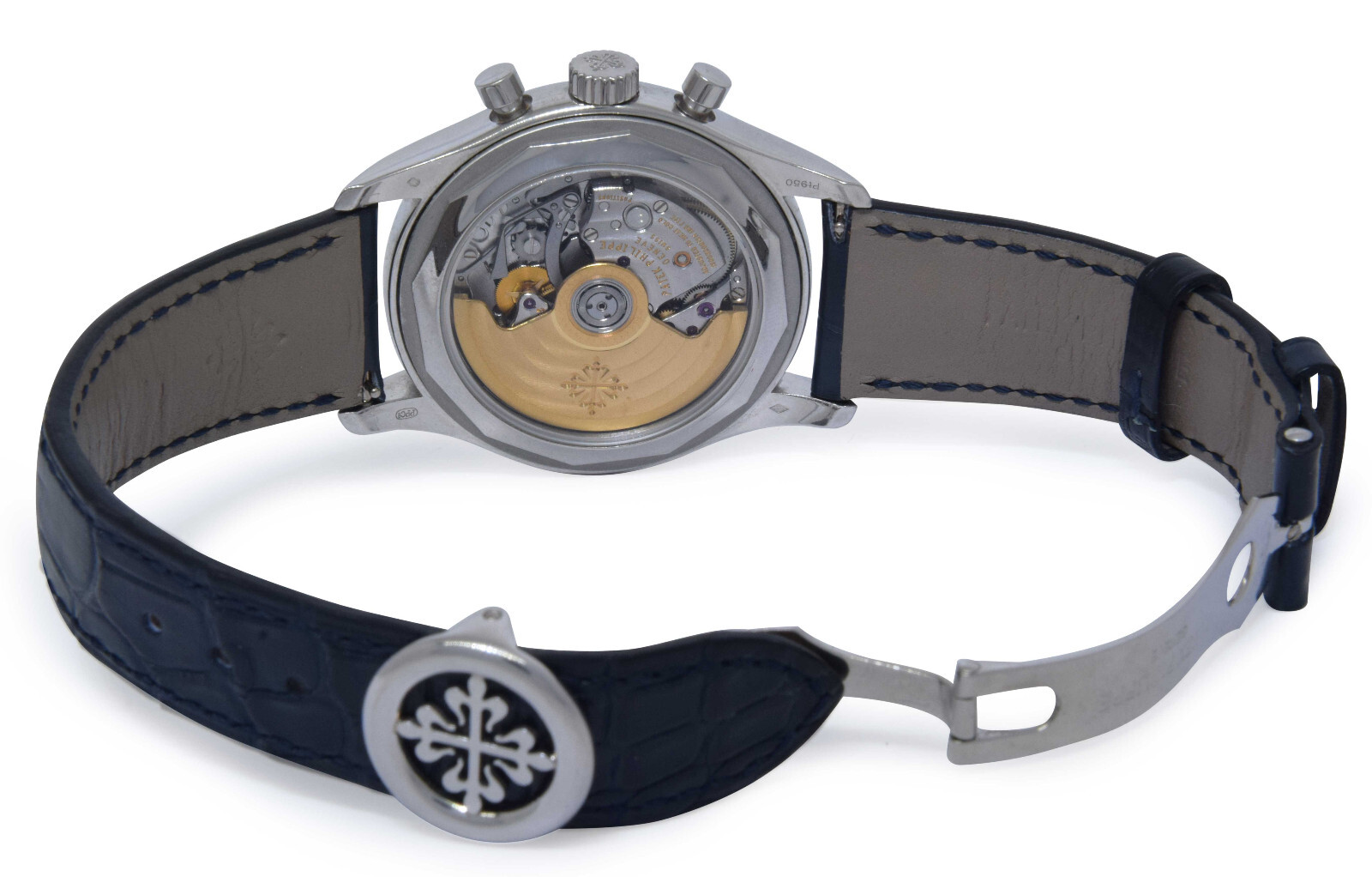 Patek Philippe 5960 Annual Calendar Chronograph Platinum Watch Box/Papers 5960P