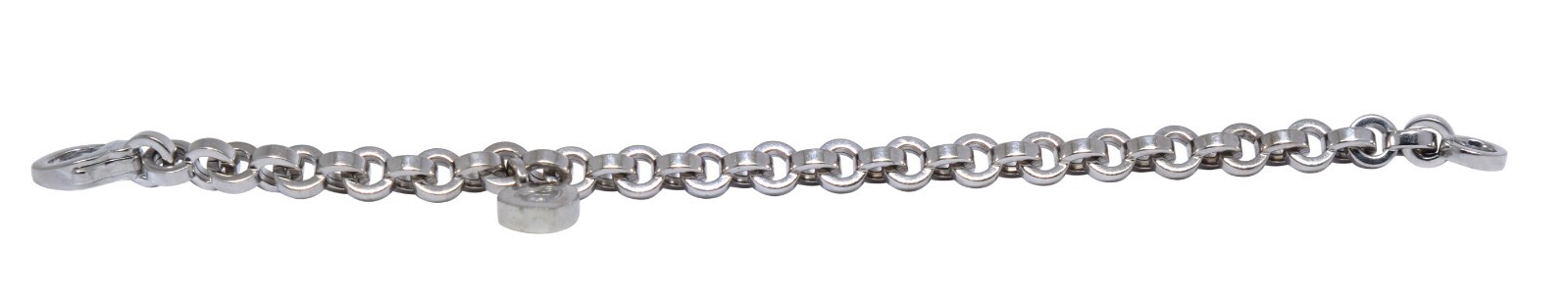 Chopard Happy Diamonds 18k White Gold Link Bracelet +Certificate 85/3468-20