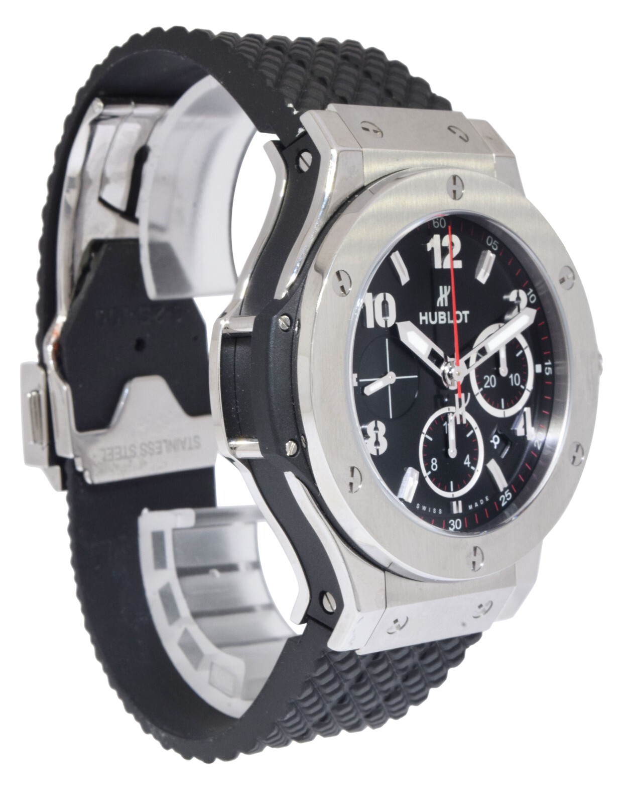 Hublot Big Bang Chronograph Steel Mens 44mm Automatic Watch 301.SX.130.RX Hublot Big Bang Chronograph Steel Mens 44mm Automatic Watch 301.SX.130.RX