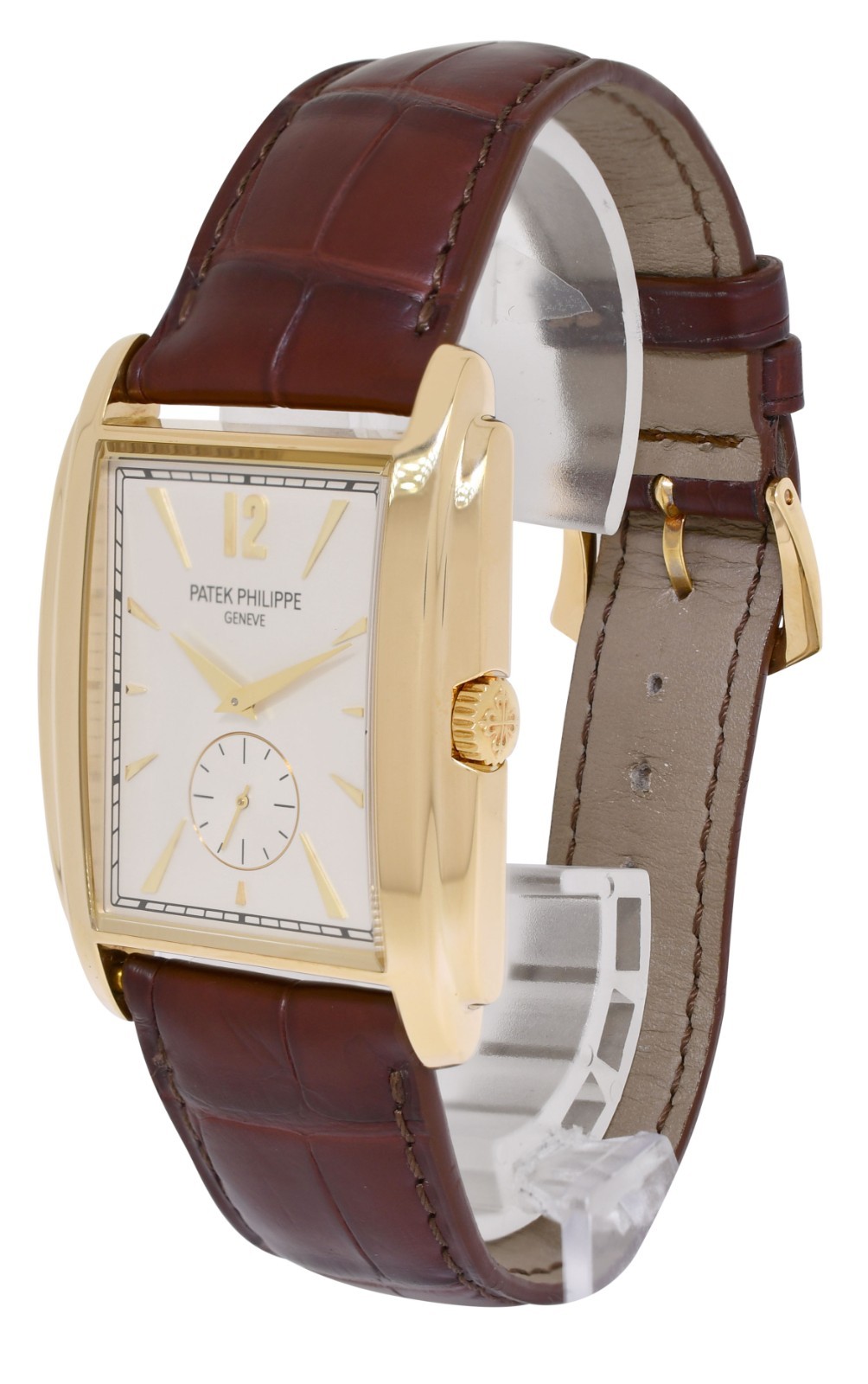 Patek Philippe 5124 Gondolo 18k Yellow Gold Mens Manual Watch 5124J