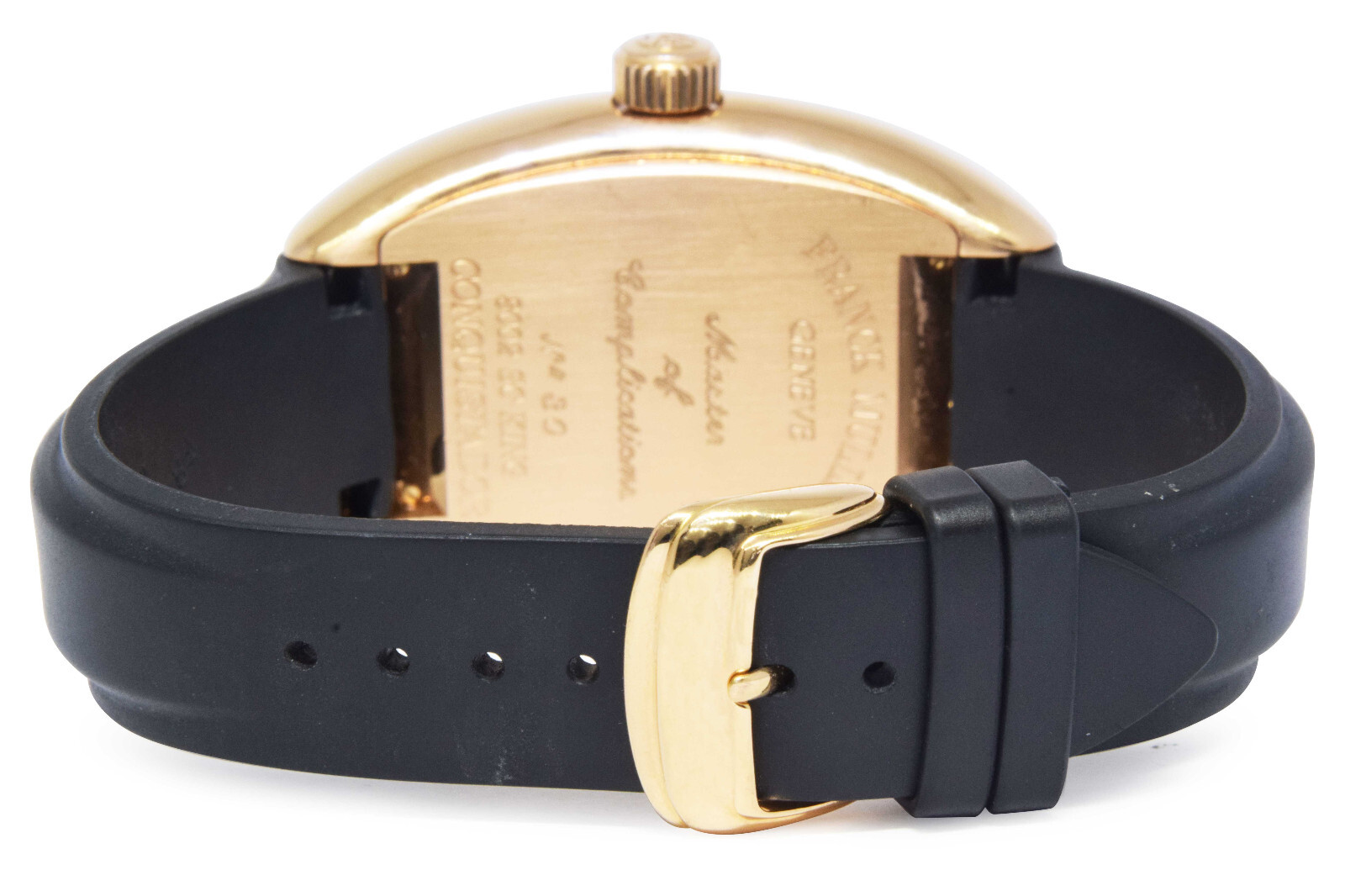 Franck Muller Conquistador KING 18k Rose Gold Mens 40mm Watch 8002 SC King