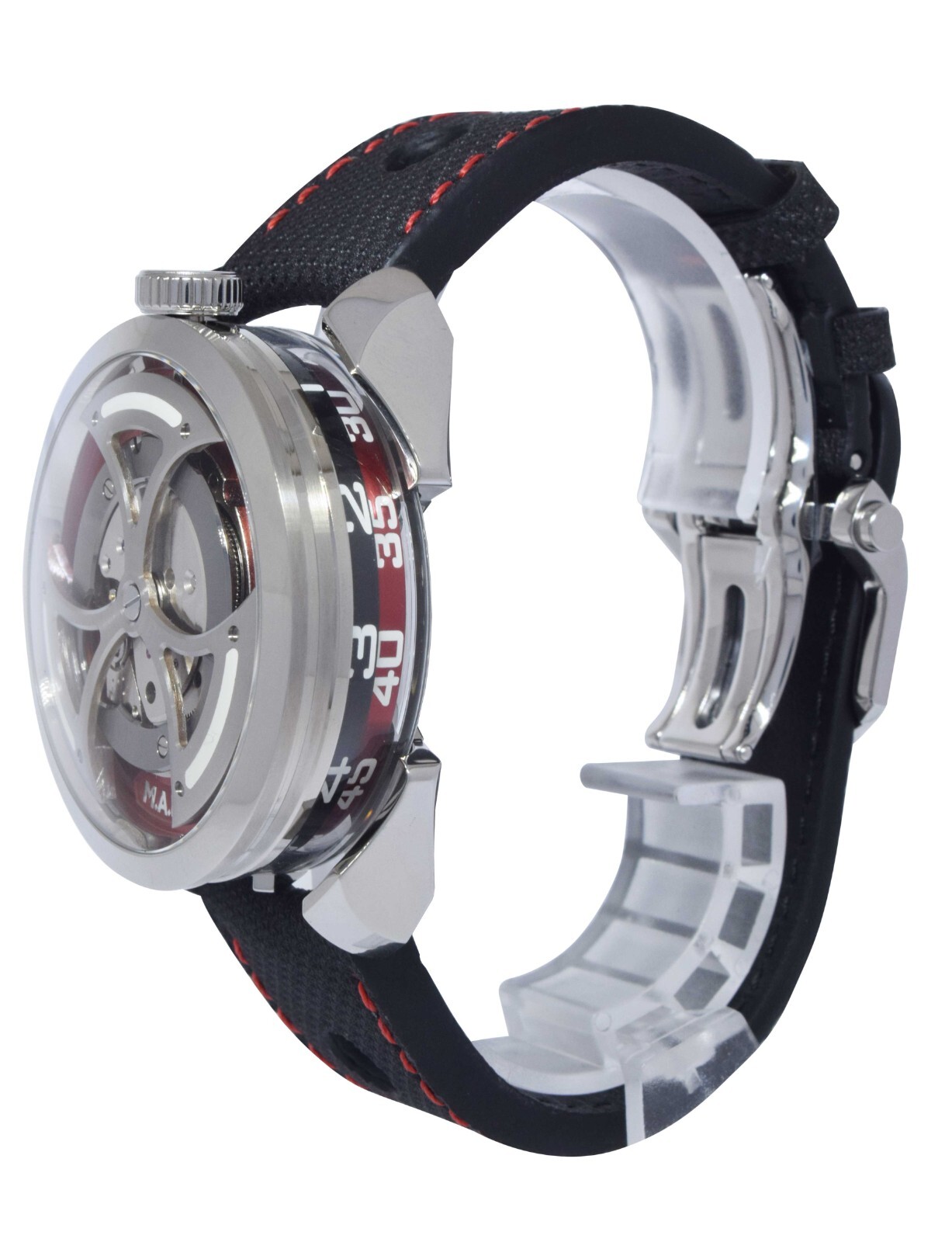 M.A.D. 1 RED by MB&F Steel Mens 42mm Automatic Watch B/P '21 MAD 1 EDITION