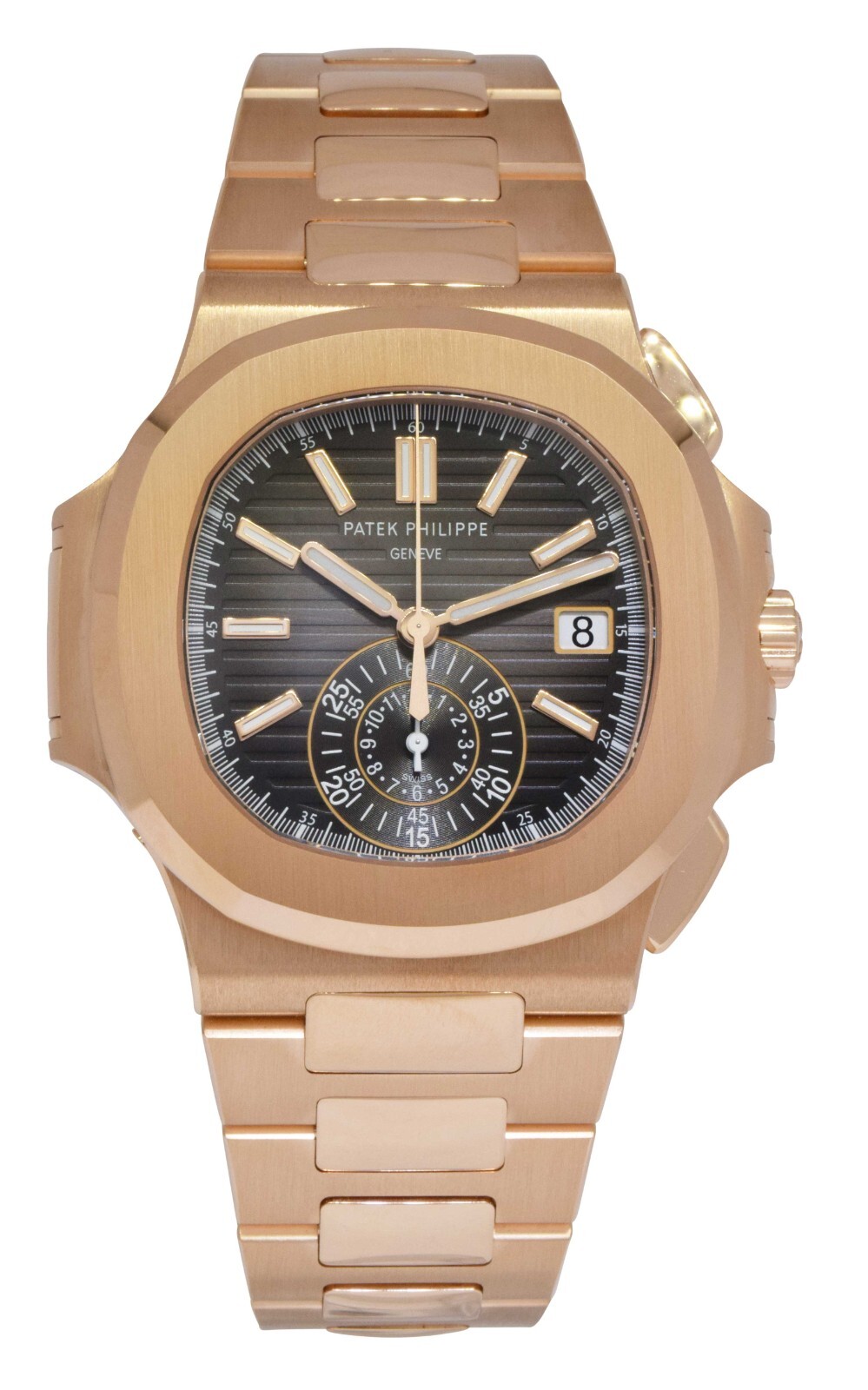 Patek Philippe Nautilus DISCONTINUED 18K Rose Gold Watch B/P NEW '23 5980/1R