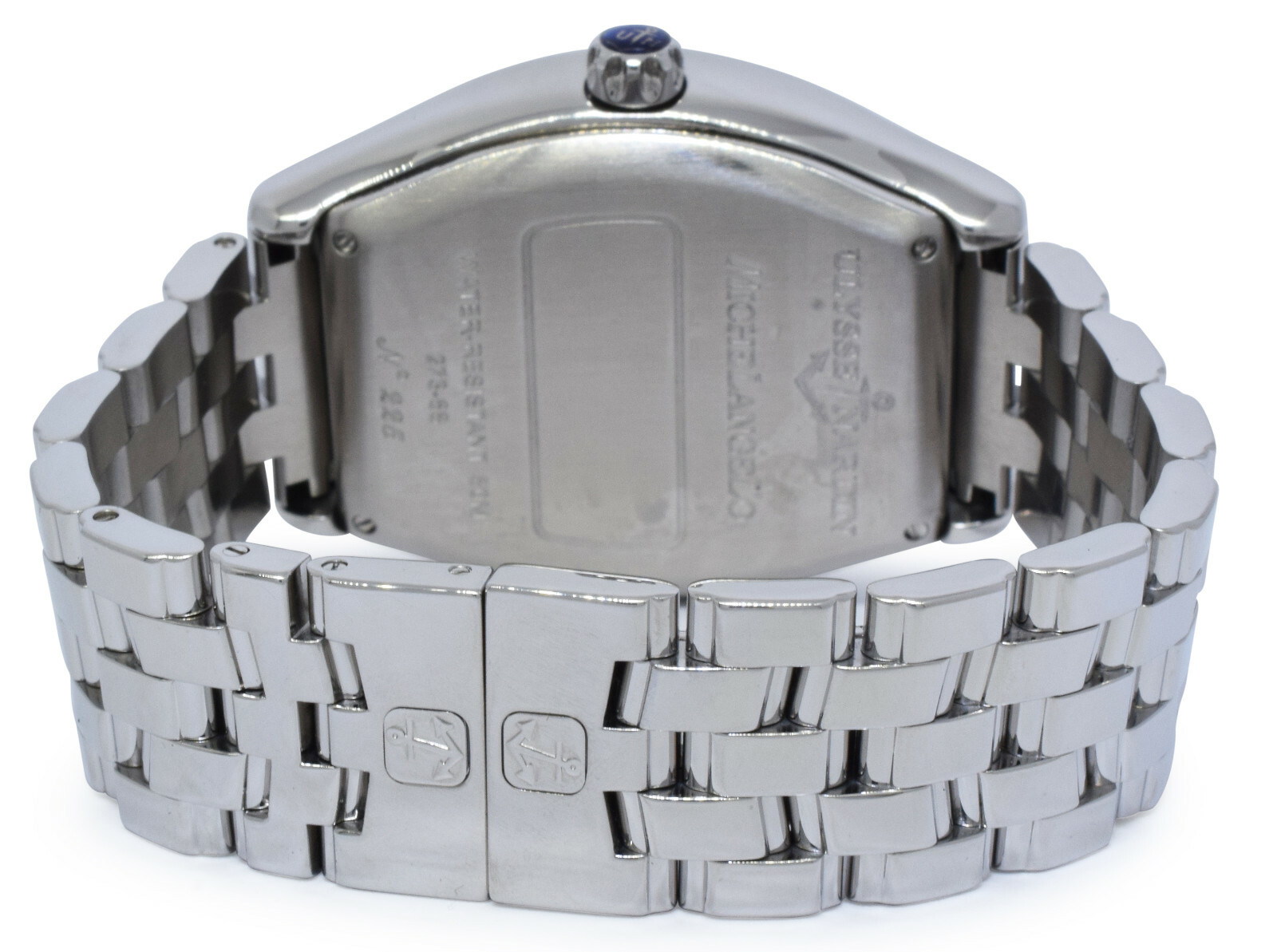 Ulysse Nardin Michelangelo Gigante Steel Gray/Black Dial Mens Watch 273-68