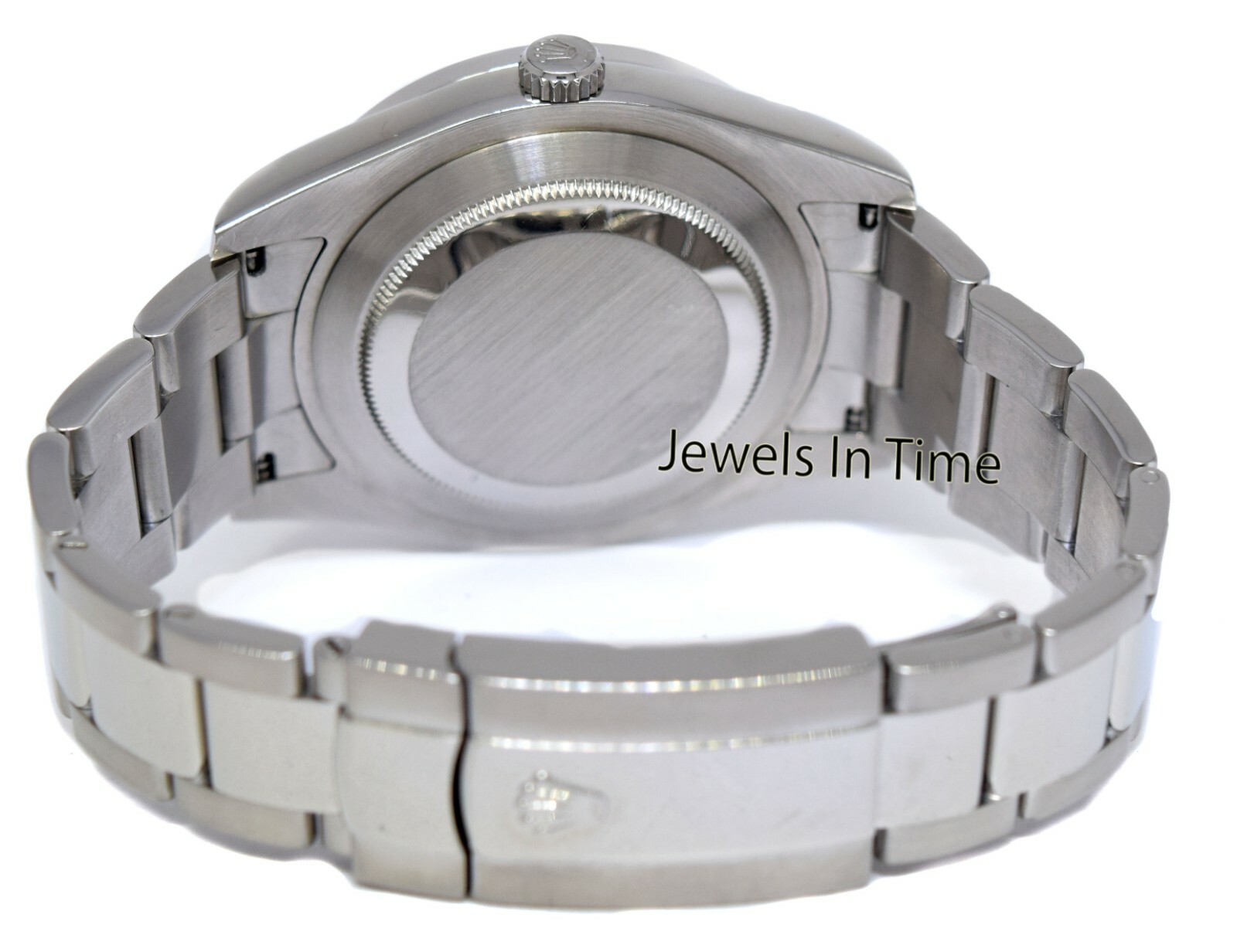 Rolex Datejust II Steel Silver/Purple Dial & Diamond Bezel 41mm Watch Box 116334