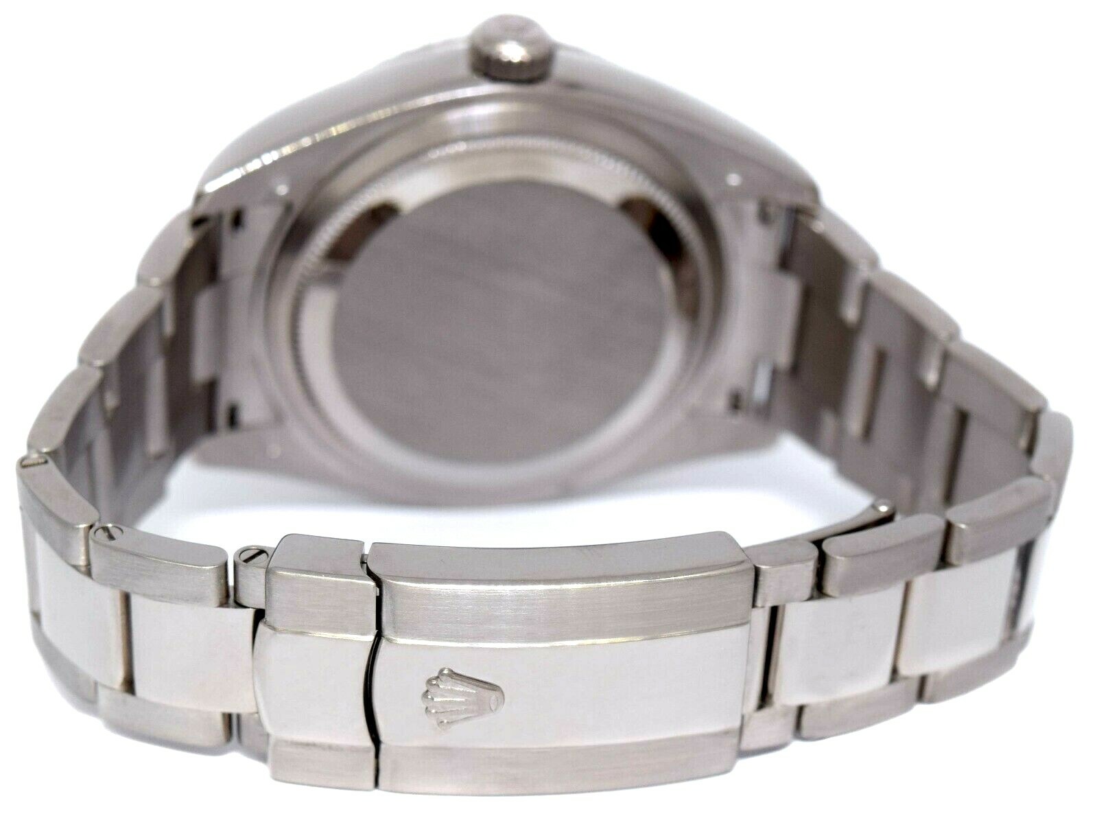 Rolex Sky-Dweller GMT 18k White Gold Ivory Roman Dial Mens 42mm Watch 326939