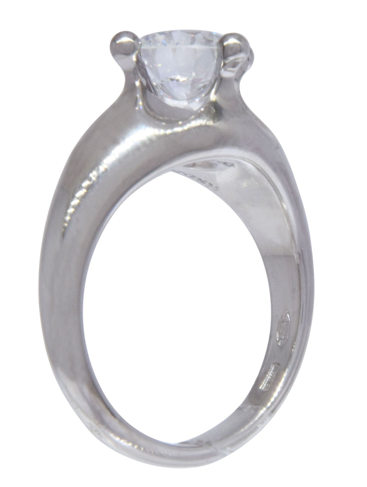 Bvlgari 1.62ct Round Brilliant Cut Diamond & Platinum Solitaire Ring Size 6 Bvlgari 1.62ct Round Brilliant Cut Diamond & Platinum Solitaire Ring Size 6