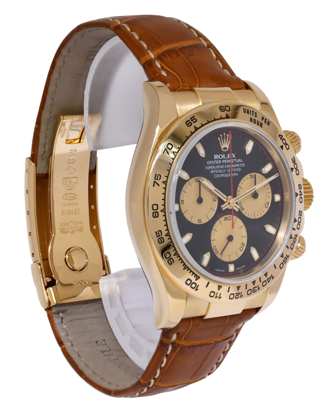 Rolex Daytona Chronograph Paul Newman 18k Yellow Gold 40mm Watch K 116518 Rolex Daytona Chronograph Paul Newman 18k Yellow Gold 40mm Watch K 116518