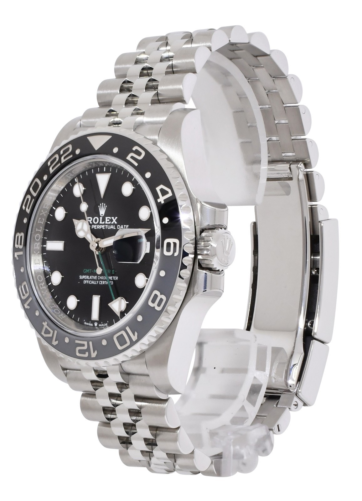 Rolex GMT-Master II Steel Black/Grey Ceramic Jubilee Watch B/P '26 126710GRNR
