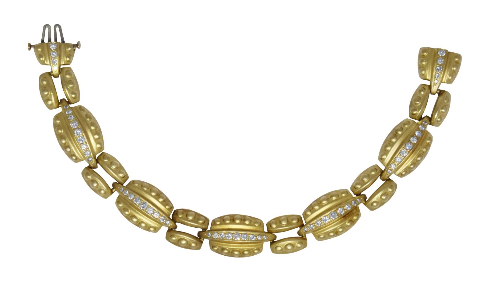 18K Yellow Gold Raafty Diamond Bracelet