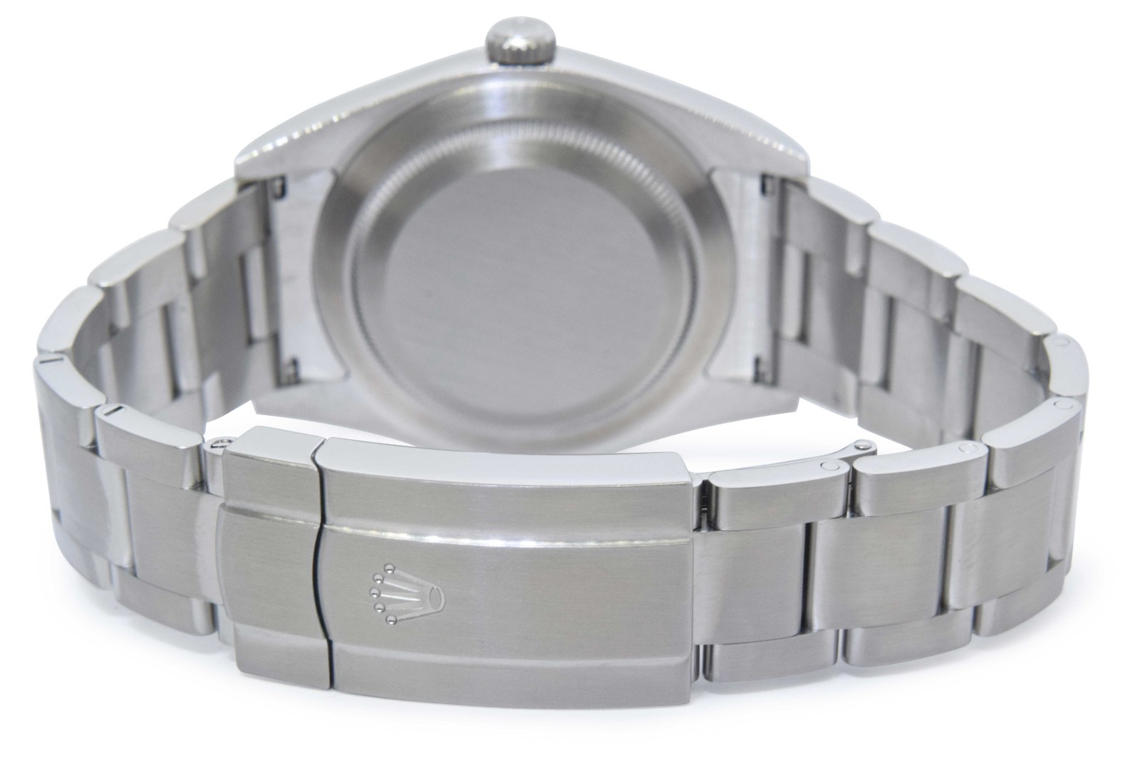 Rolex Oyster Perpetual 39 Steel Rhodium Dial Mens Watch Box/Papers '19 114300