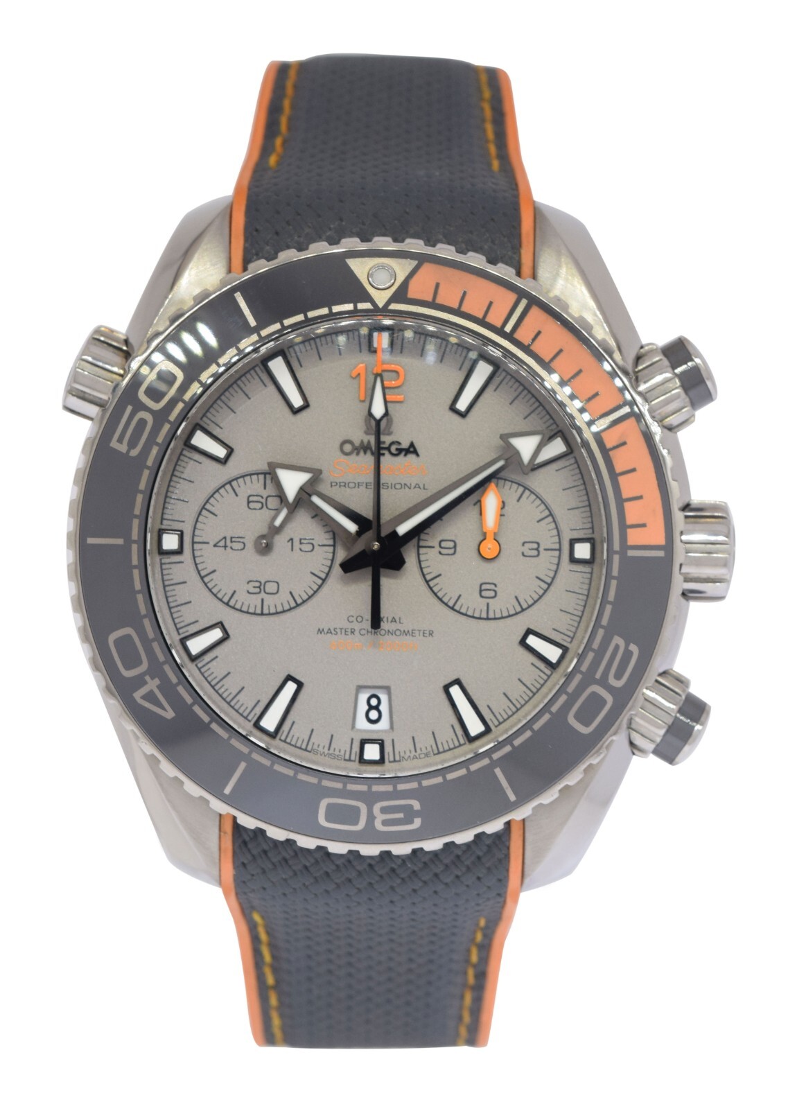 Omega Seamaster Planet Ocean Chronograph Titanium Watch B/P 215.92.46.51.99.001