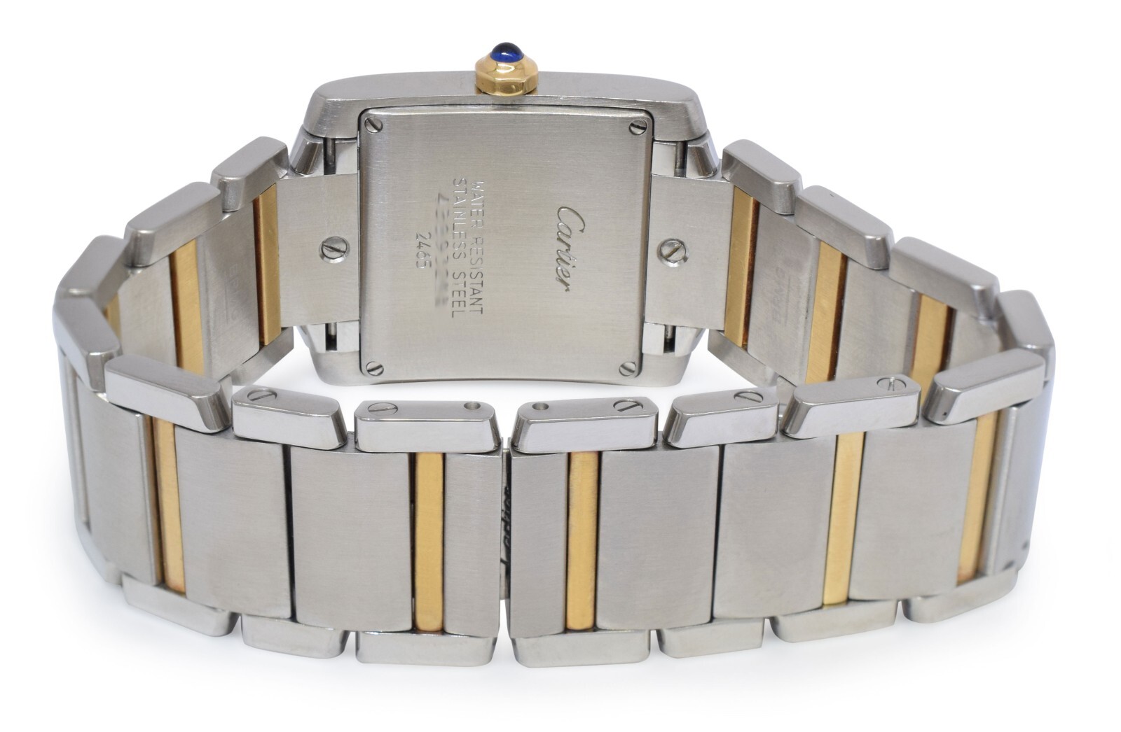 Cartier Tank Francaise Medium Yellow Gold/Steel Ladies Watch W51012Q4 2465
