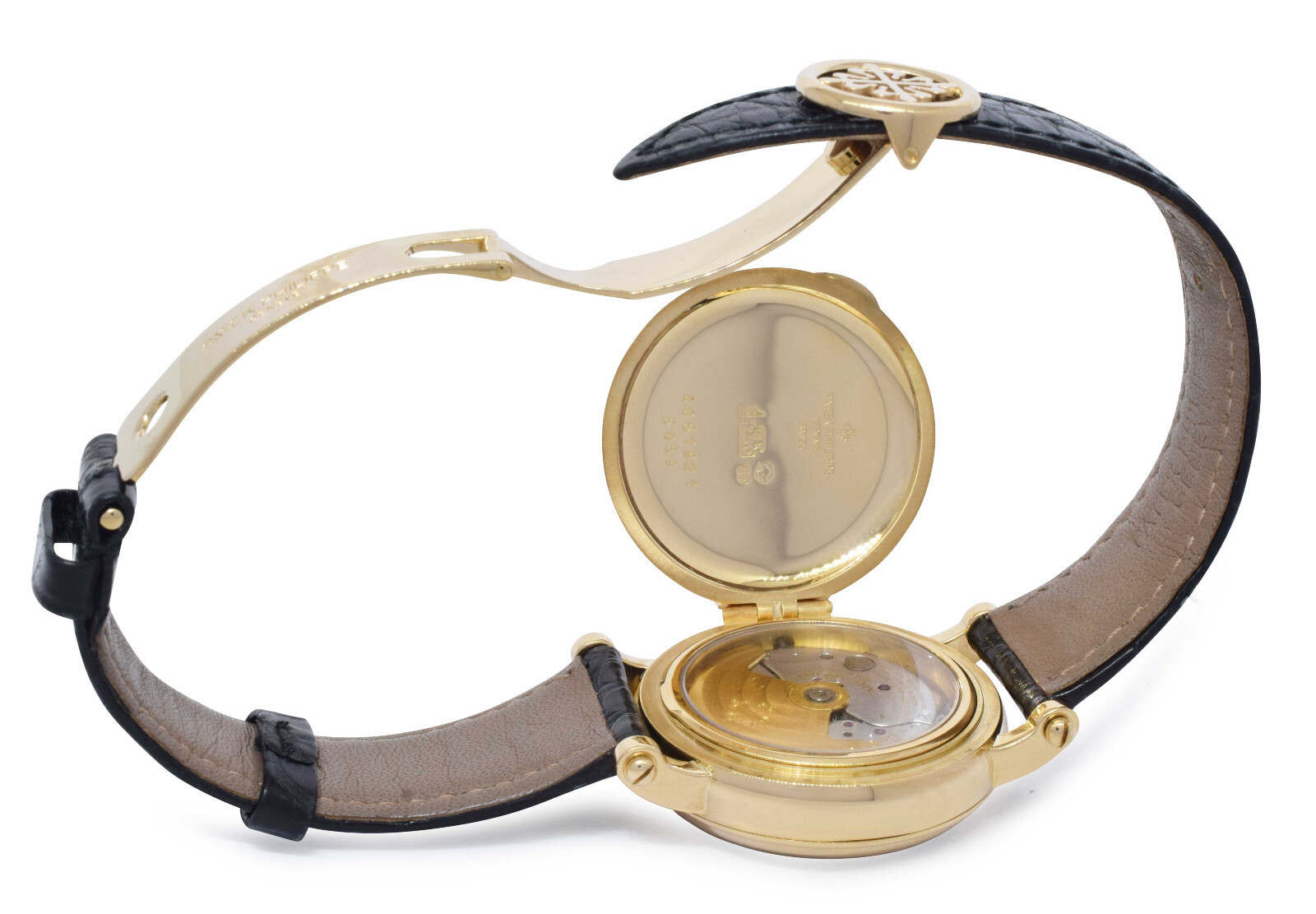 Patek Philippe Perpetual Calendar 5059 18k Yellow Gold Mens 36mm Watch 5059J