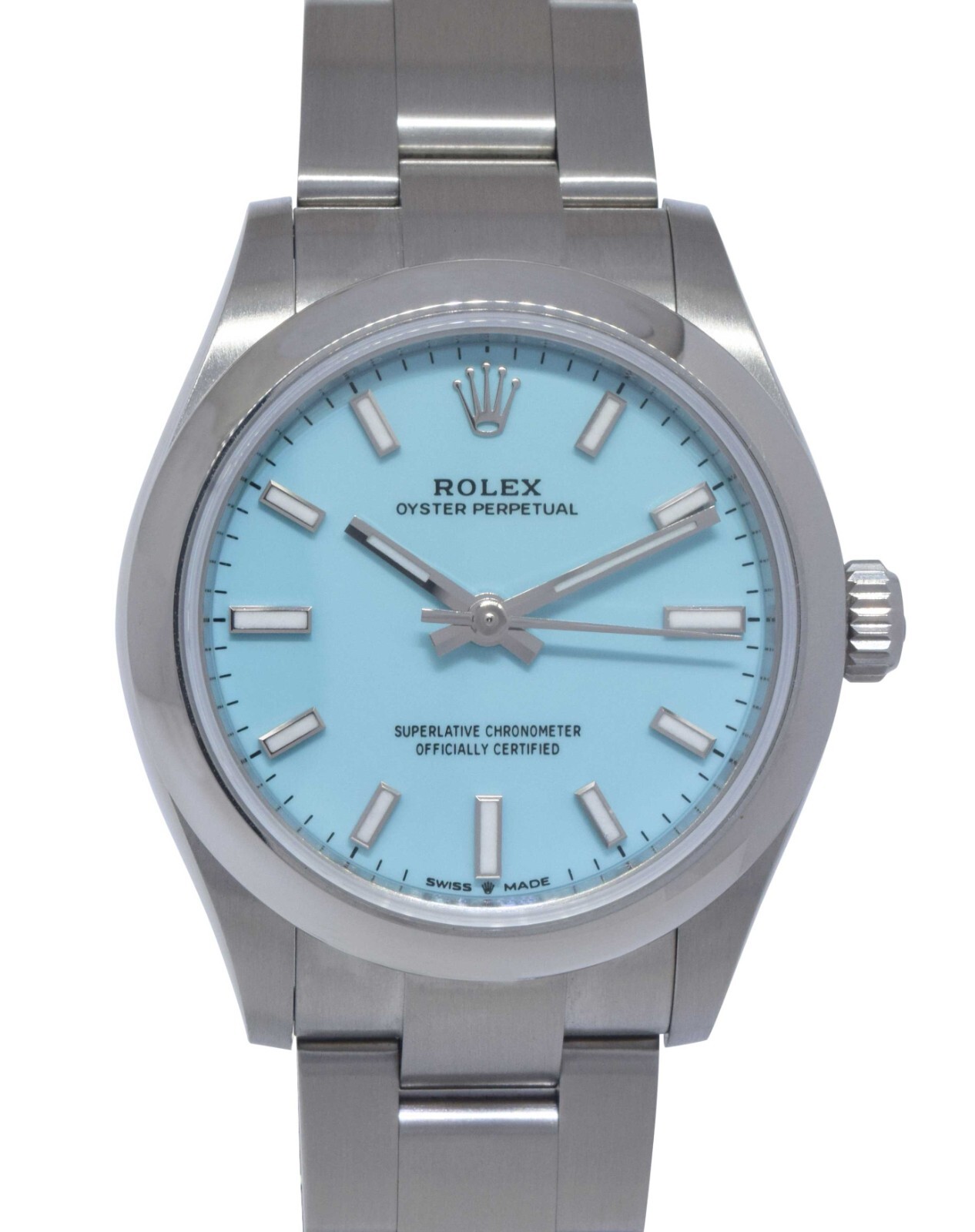 NEW Rolex Oyster Perpetual 31 Steel Blue Dial Mens Watch Box/Papers '20 277200