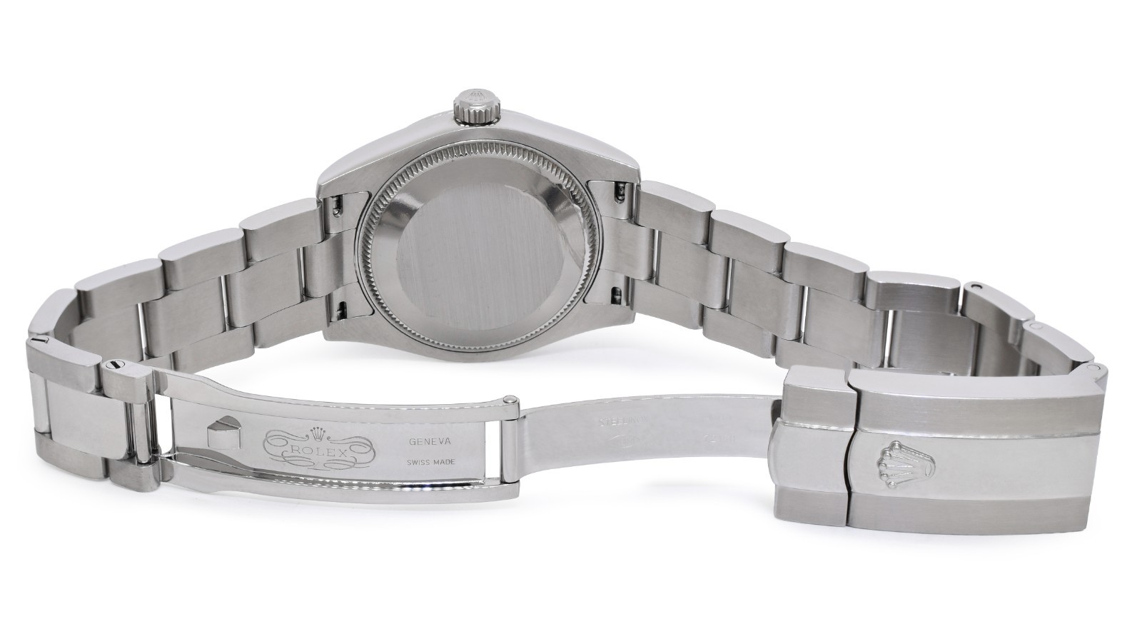 Rolex Datejust Steel Pink Dial Oyster Bracelet Ladies 31mm Watch +Card 178240