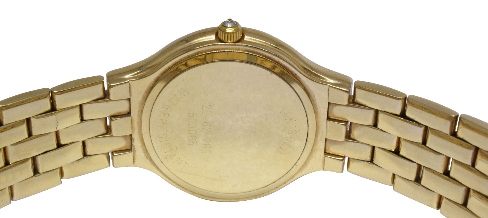 Concord Les Palais 14k Yellow Gold Diamond Ladies Quartz Watch B/P 29-62-266