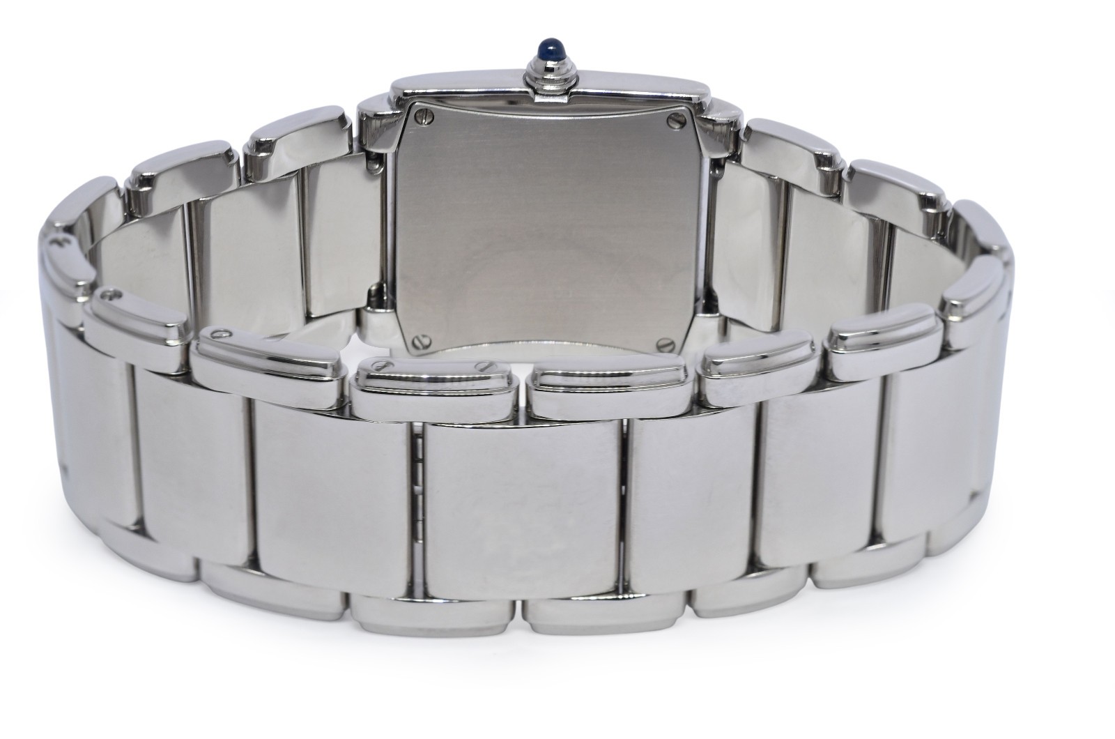 Patek Philippe Twenty~4 Steel & Double Row Diamond Timeless White Watch 24 4910