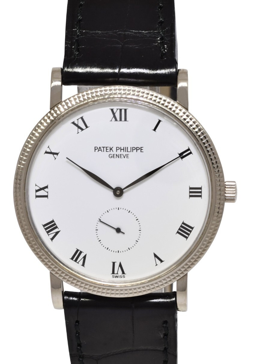 Patek Philippe Calatrava 3919 18k White Gold 33mm Manual Watch 3919G