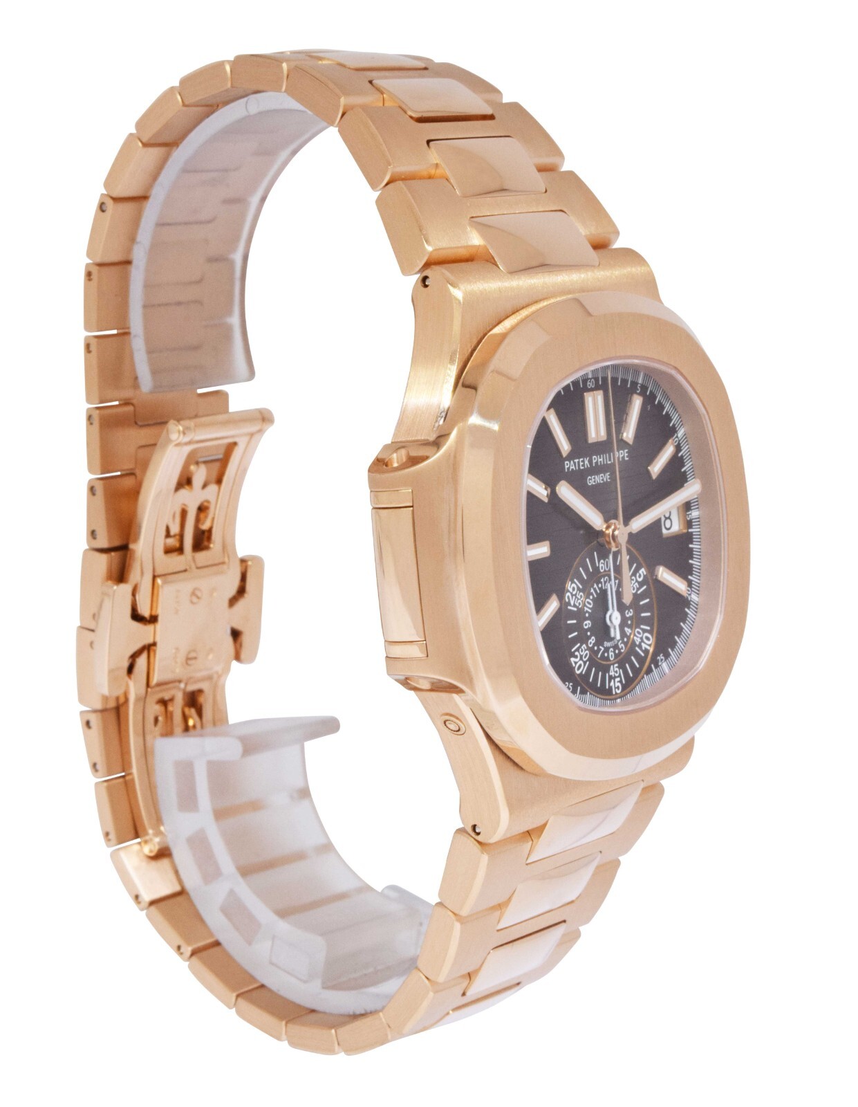Patek Philippe Nautilus DISCONTINUED 18K Rose Gold Watch B/P NEW '23 5980/1R