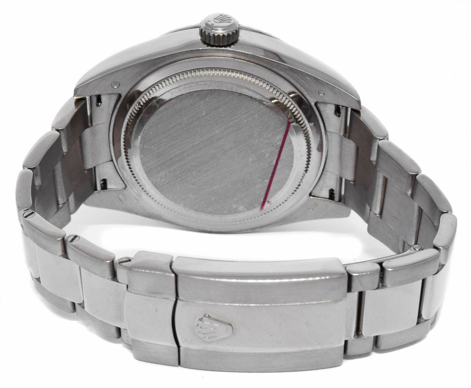 Rolex Sky-Dweller GMT 18k White Gold Ivory Roman Dial Mens 42mm Watch B/P 326939