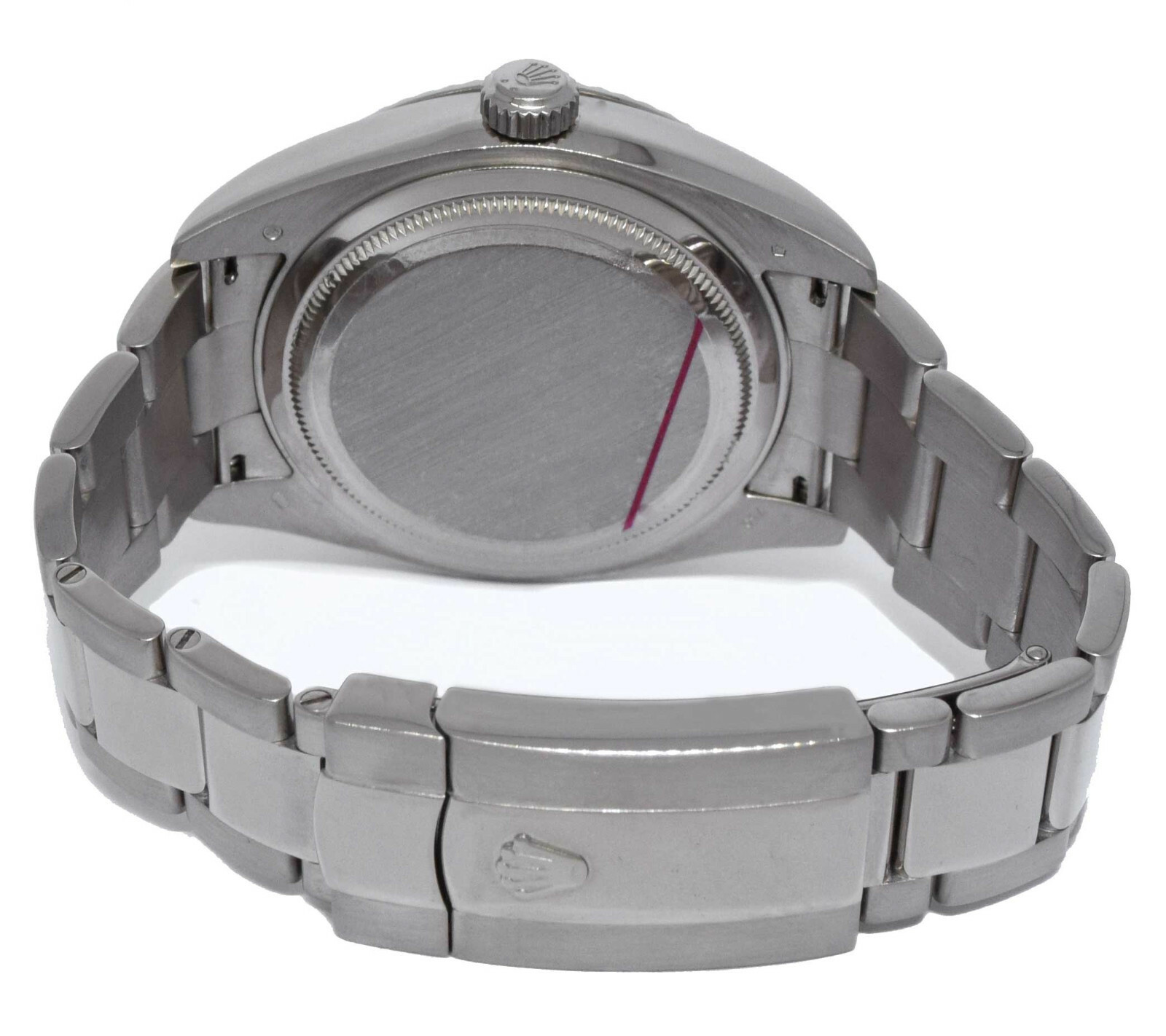 Rolex Sky-Dweller GMT 18k White Gold Ivory Roman Dial Mens 42mm Watch B/P 326939