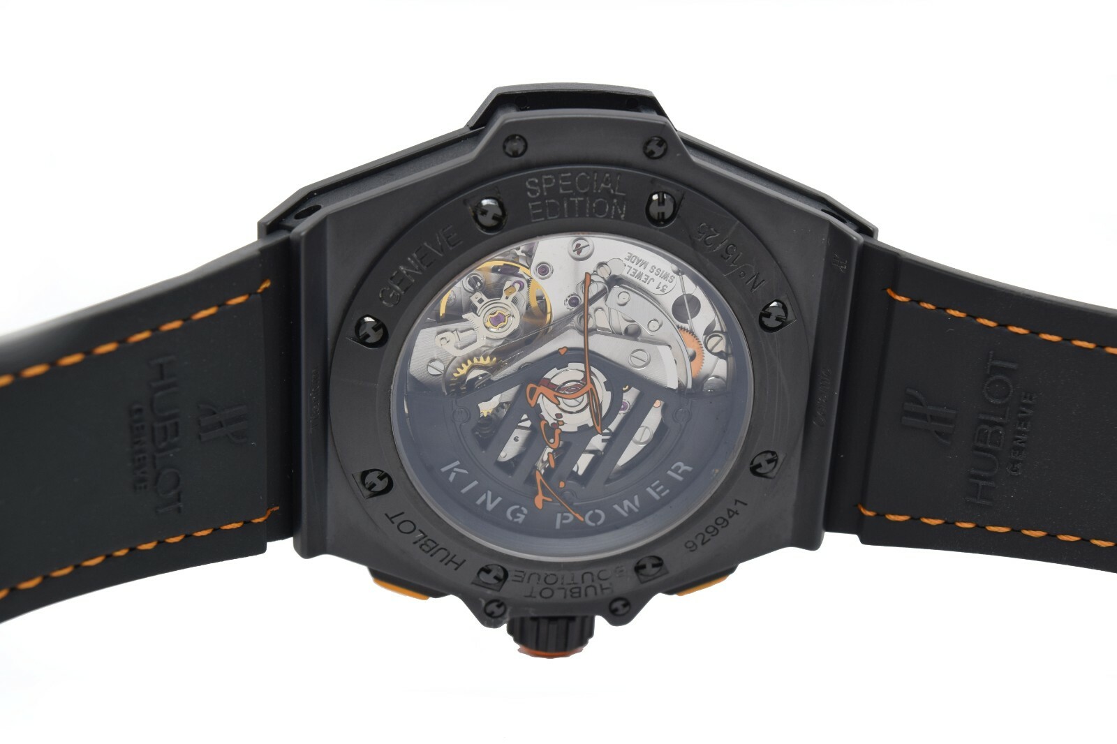 Hublot King Power Unico Split Chrono Watch Ceramic 15/25 LIMT  709.CI.1719.GR.BR