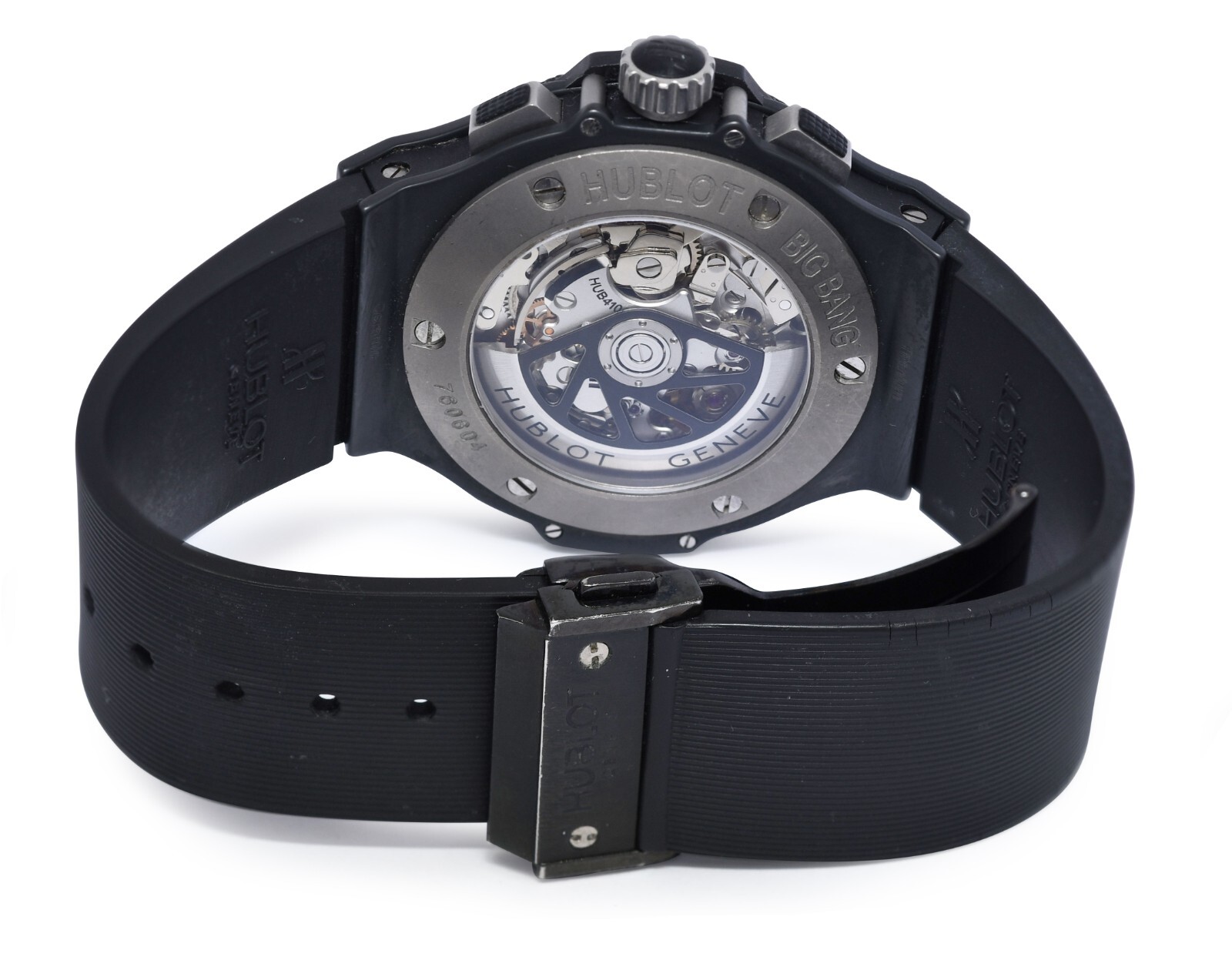 Hublot Big Bang Black Magic Chronograph Carbon Fiber 44mm Watch 301.CI.1770.RX