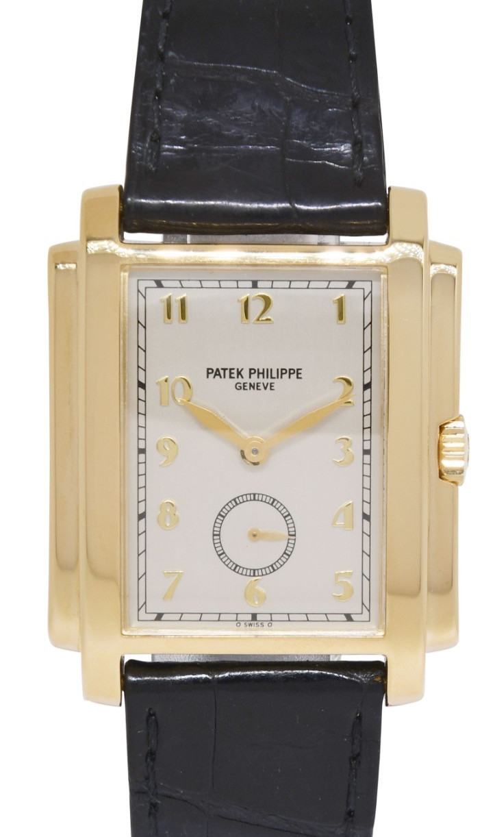 Patek Philippe Gondolo 5024 18k Yellow Gold Silver Dial Mens Manual Watch 5024J Patek Philippe Gondolo 5024 18k Yellow Gold Silver Dial Mens Manual Watch 5024J
