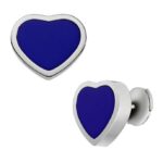 Chopard Happy Hearts Lapis Lazuli 18k White Gold Earrings +Certificate 839482 Chopard Happy Hearts Lapis Lazuli 18k White Gold Earrings +Certificate 839482