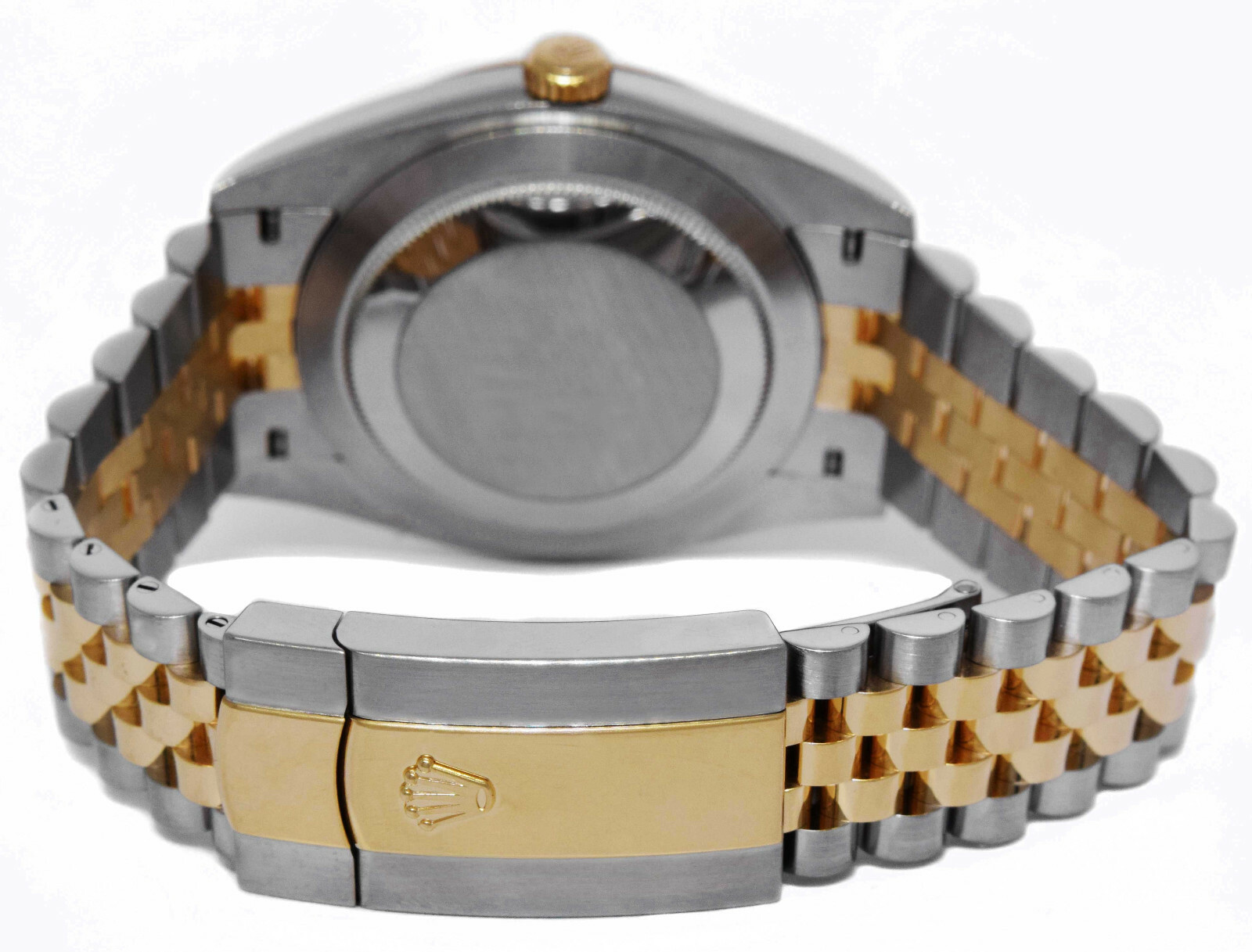 Rolex Datejust 41 18k Yellow Gold/Steel Champagne Dial Jubilee Watch 126333