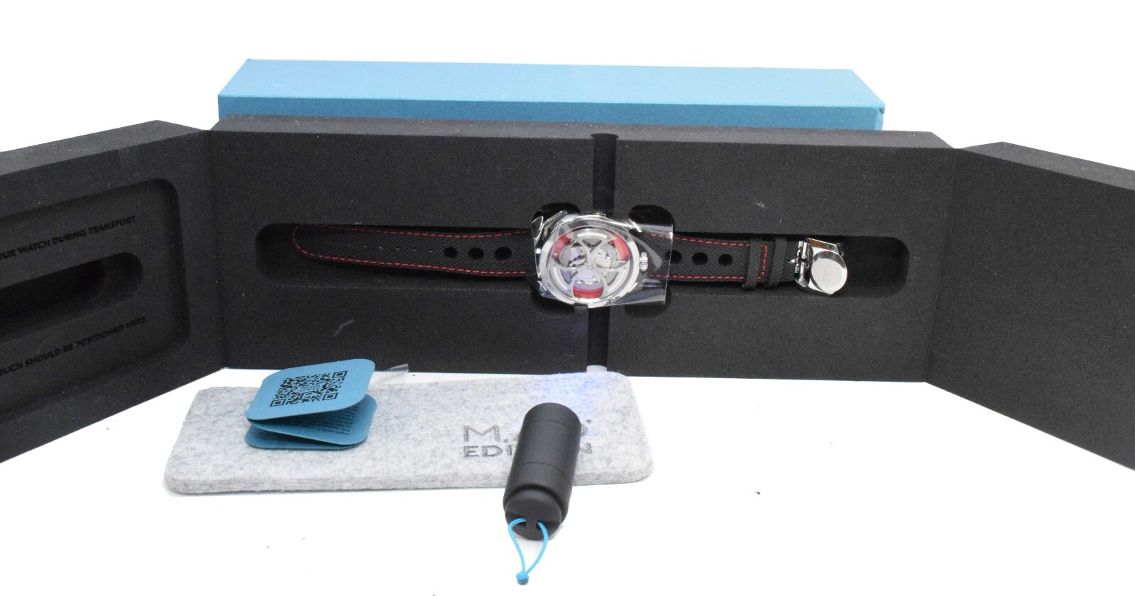 M.A.D. 1 RED by MB&F Steel Mens 42mm Automatic Watch B/P '21 MAD 1 EDITION