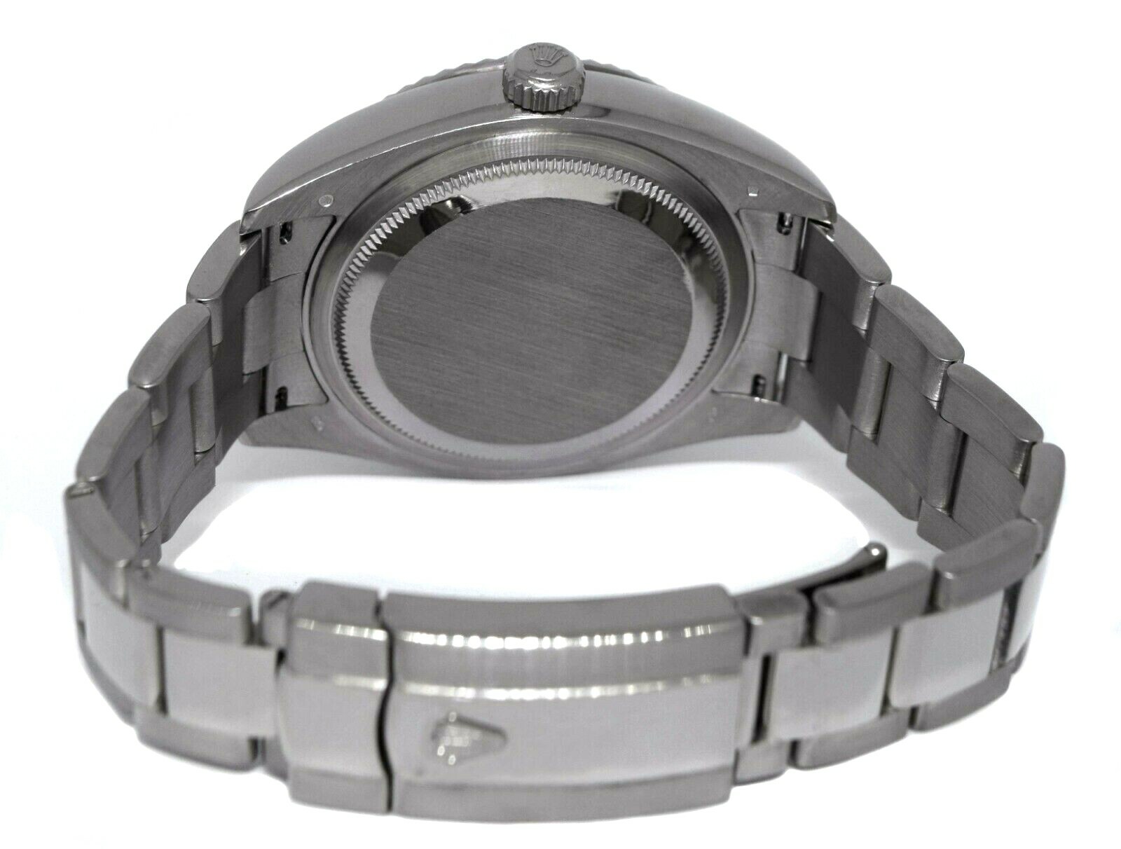 Rolex Sky-Dweller GMT 18k White Gold Ivory Roman Dial Mens 42mm Watch 326939