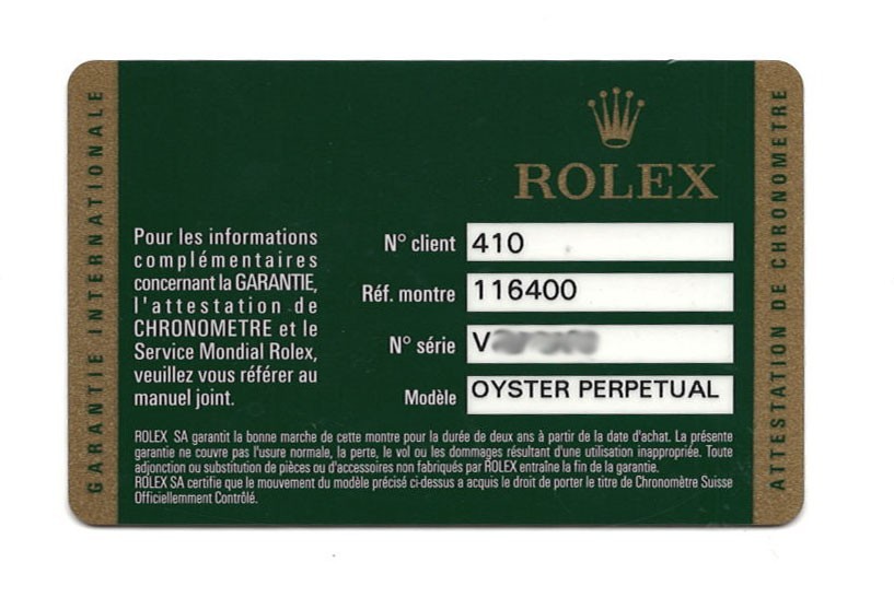 Rolex Milgauss Stainless Steel Black Dial Oyster Bracelet Watch V B/P 116400