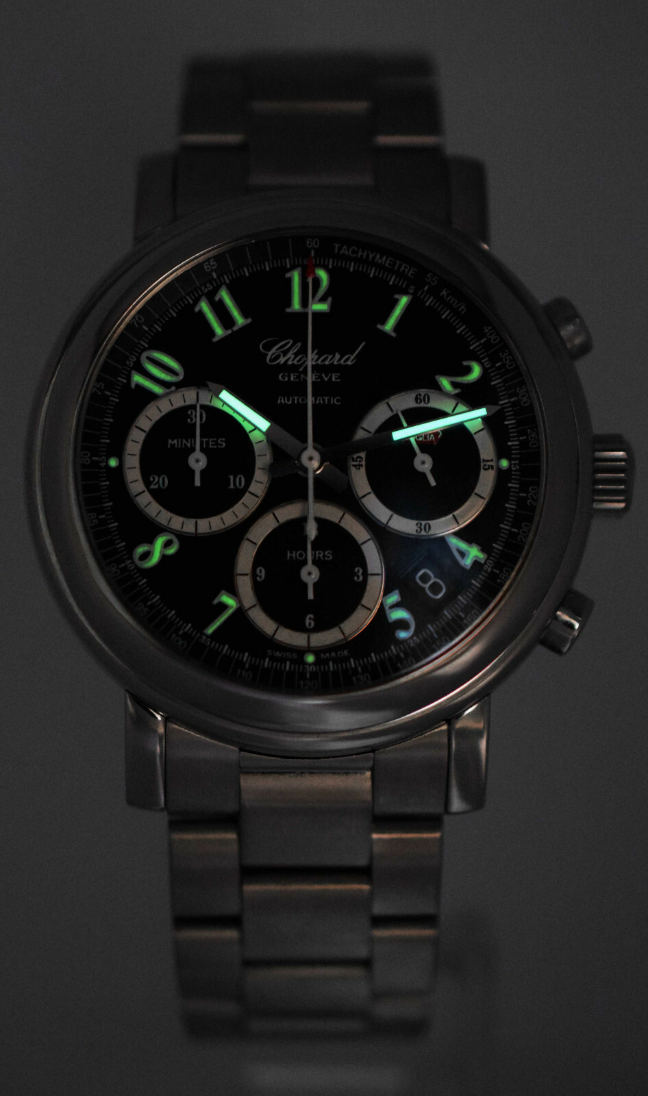 Chopard Mille Miglia Chronograph Stainless Steel Mens Watch 15/8331