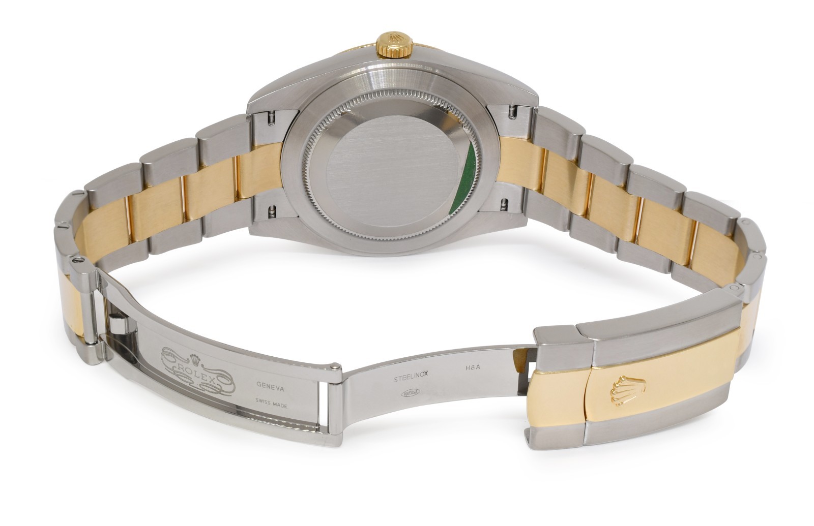 Rolex Datejust 41 18k Yellow Gold/Steel Wimbledon Watch +Papers '19 126303