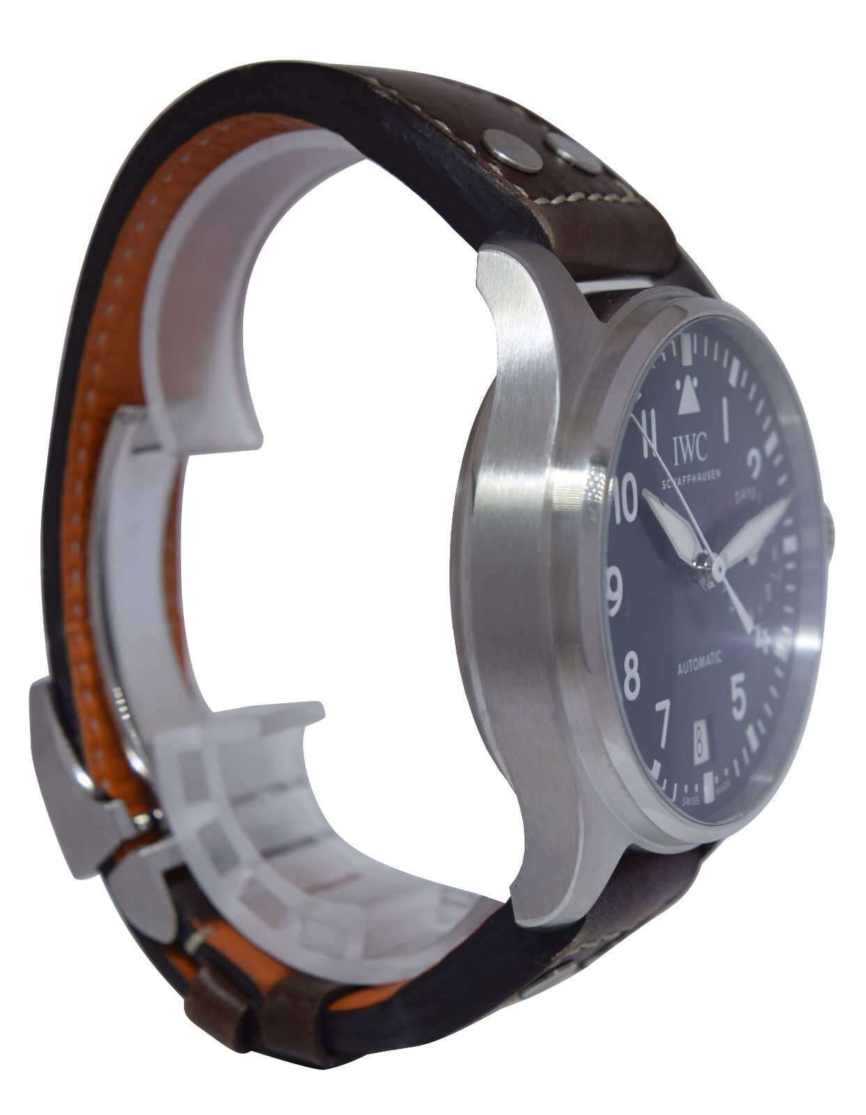 IWC Big Pilot Le Petit Prince 5009 Steel 7 Day Blue Dial 46mm Watch B/P IW500916