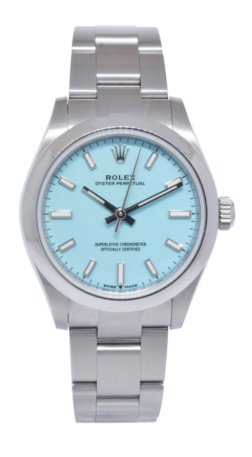 NEW Rolex Oyster Perpetual 31 Steel Blue Dial Mens Watch Box/Papers '20 277200