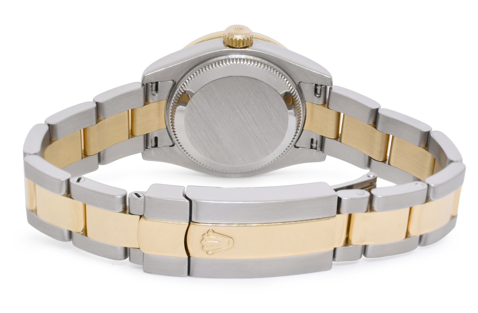 Rolex Datejust 18k Yellow Gold/Steel Jubilee Diamond 26mm Watch +Paper D 179173