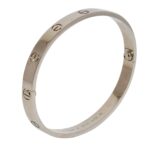 Cartier Love Bracelet Classic Size 18cm 18k White Gold Box/Papers '19 B6067618 Cartier Love Bracelet Classic Size 18cm 18k White Gold Box/Papers '19 B6067618