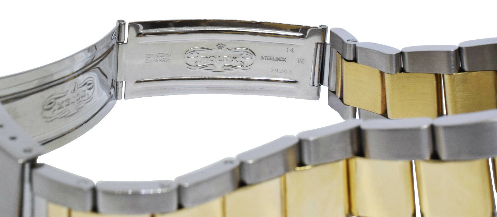 Rolex GMT-Master Oyster 14k Gold/Steel Black Nipple Dial 40mm Watch '79 16753