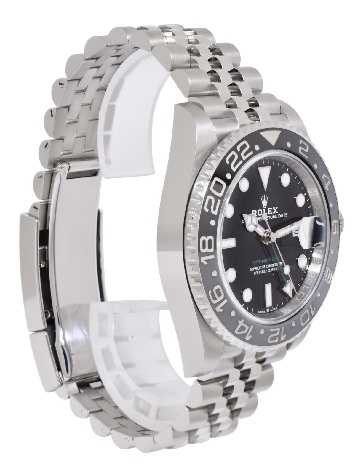 Rolex GMT-Master II Steel Black/Grey Ceramic Jubilee Watch B/P '26 126710GRNR
