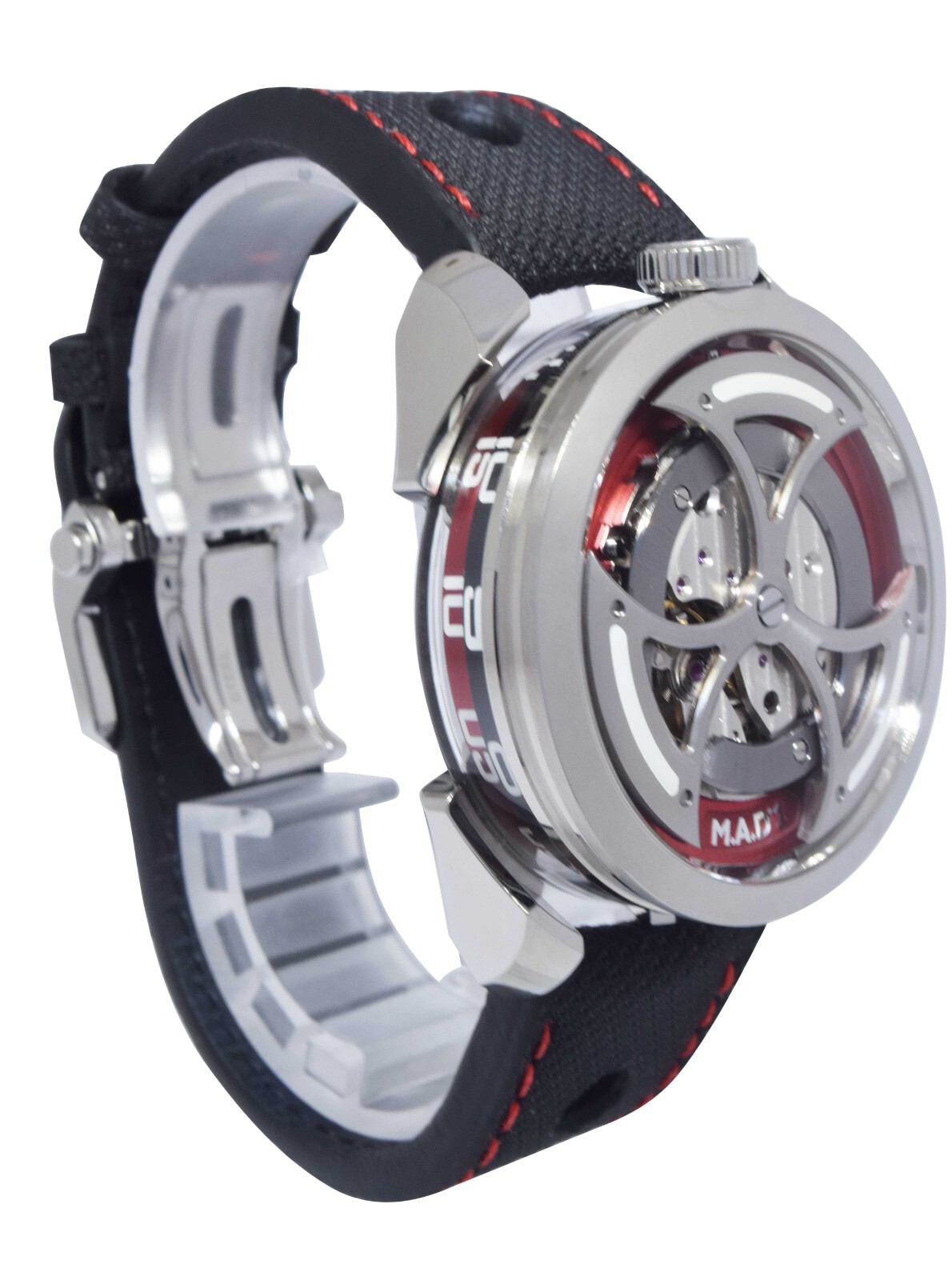 M.A.D. 1 RED by MB&F Steel Mens 42mm Automatic Watch B/P '21 MAD 1 EDITION