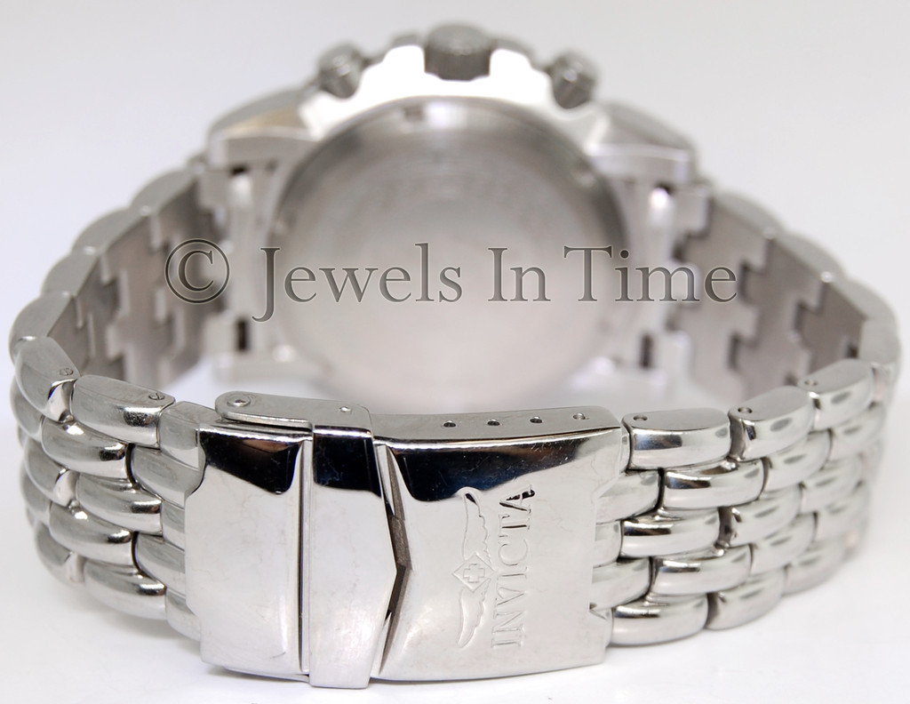 Invicta Pro Diver Model No. 7160 Stainless Steel Quartz Mens Watch Box & Papers