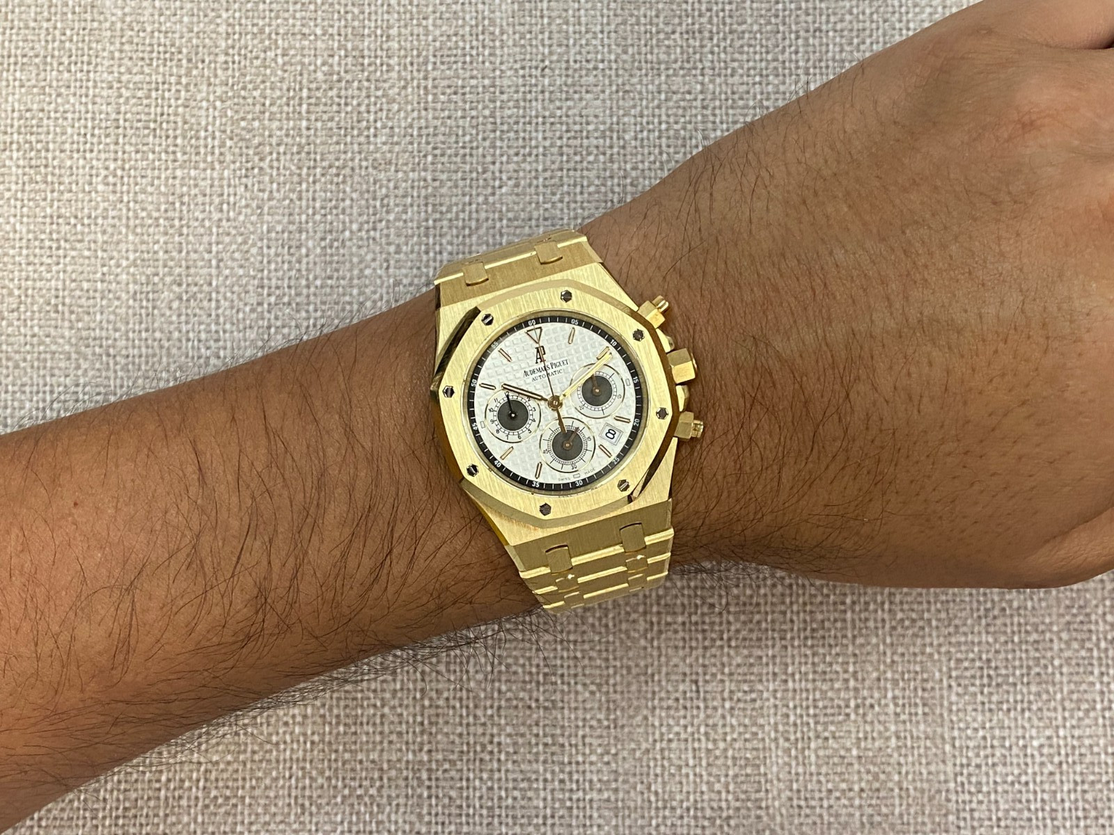 Audemars Piguet Royal Oak Chronograph 18k Yellow Gold Watch 25960BA.OO.1185BA.02