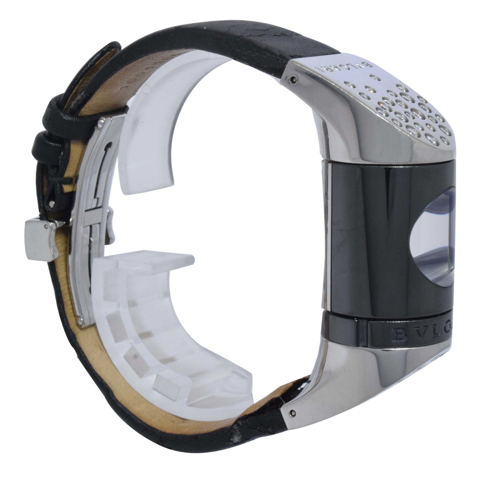 Bvlgari Ipno Stainless Steel Digital Ceramic Diamonds Ladies Watch IP20S Bvlgari Ipno Stainless Steel Digital Ceramic Diamonds Ladies Watch IP20S