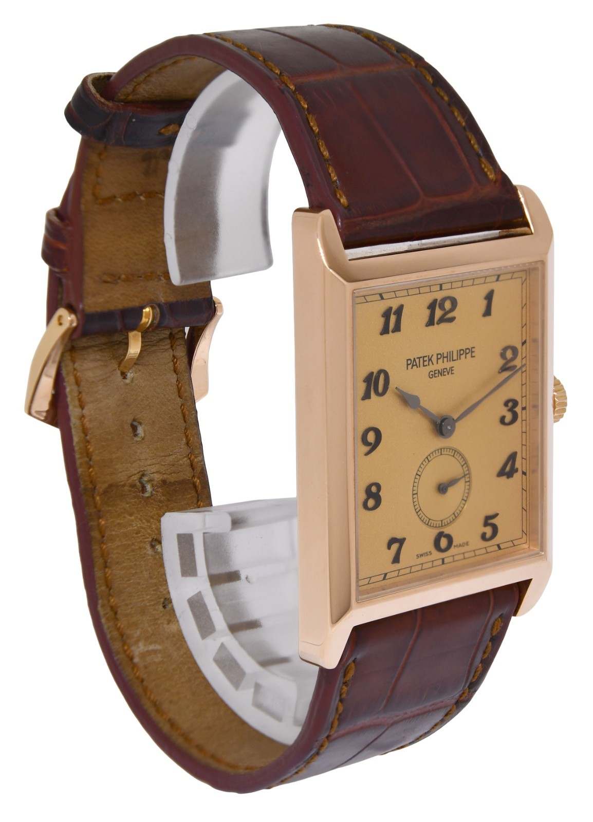 Patek Philippe 5109 Gondolo 18k Rose Gold Mens Manual Watch 5109R