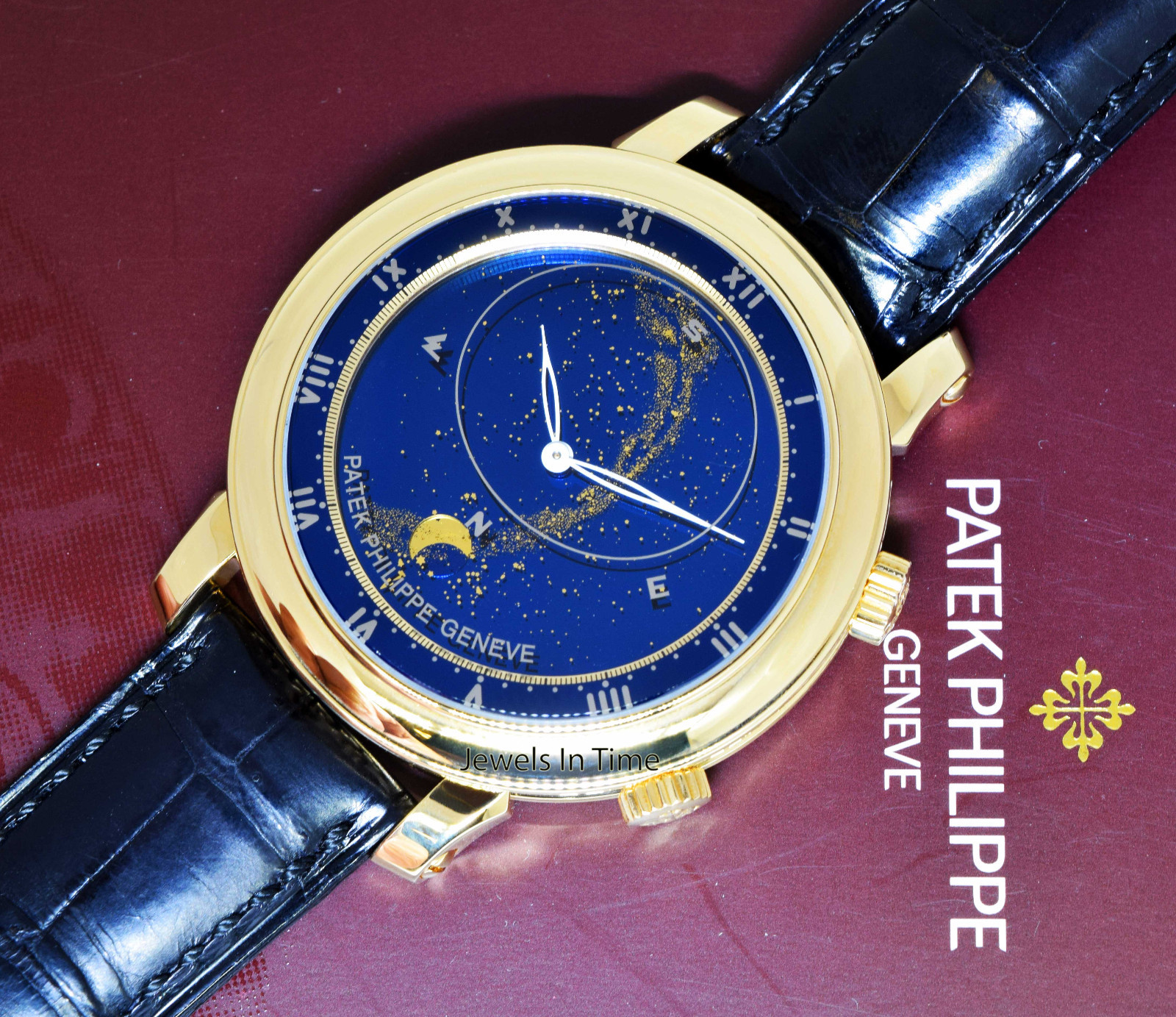 Patek Philippe Celestial Complication 18k Yellow Gold Watch Box/Papers 5102J