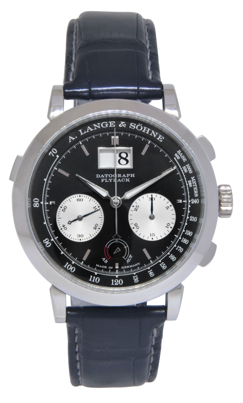 A. Lange & Sohne Datograph Flyback Chronograph Platinum 41mm Watch B/P 405.035